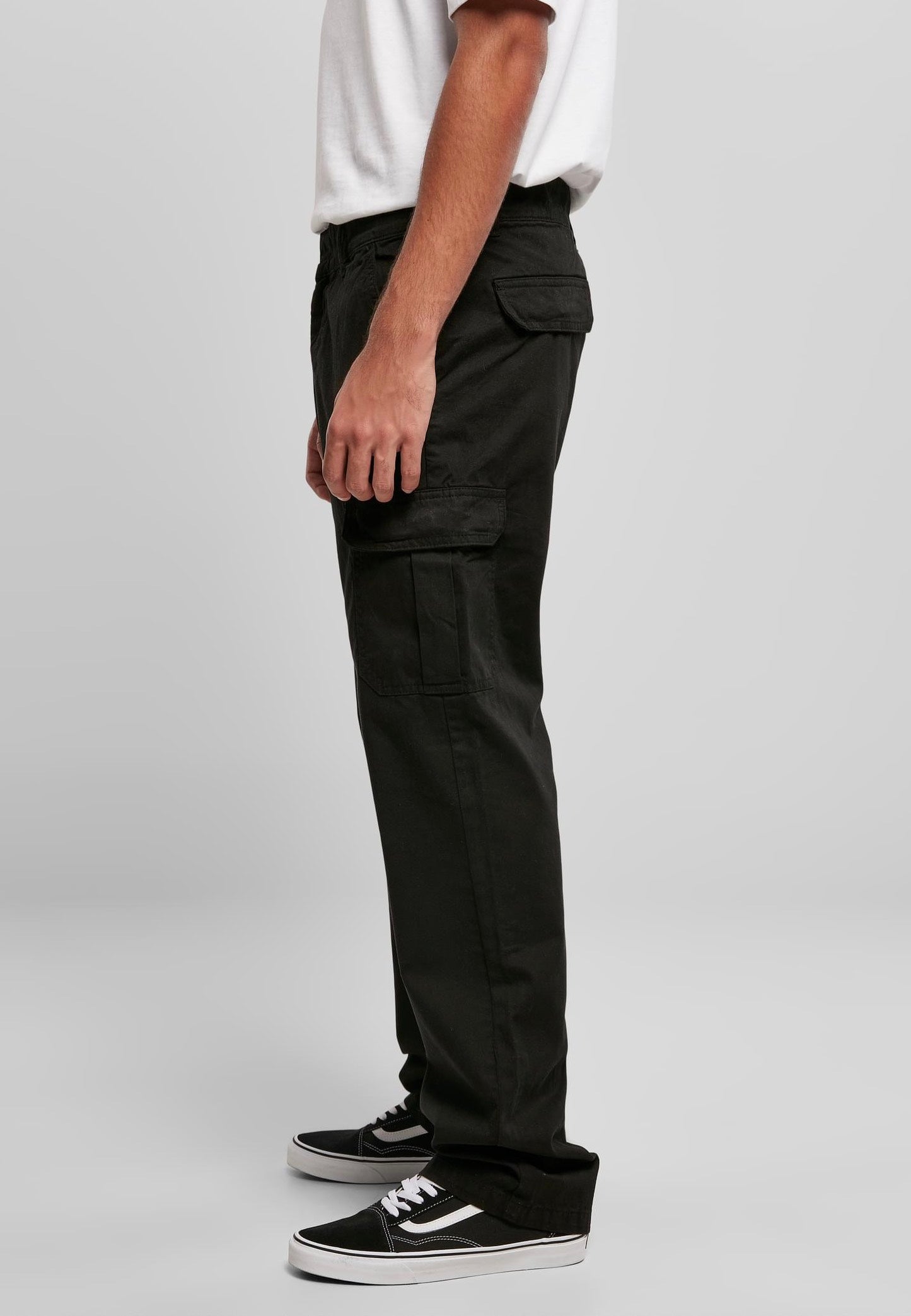 Urban Classics - Straight Leg Cargo Black - Pants | Men-Image