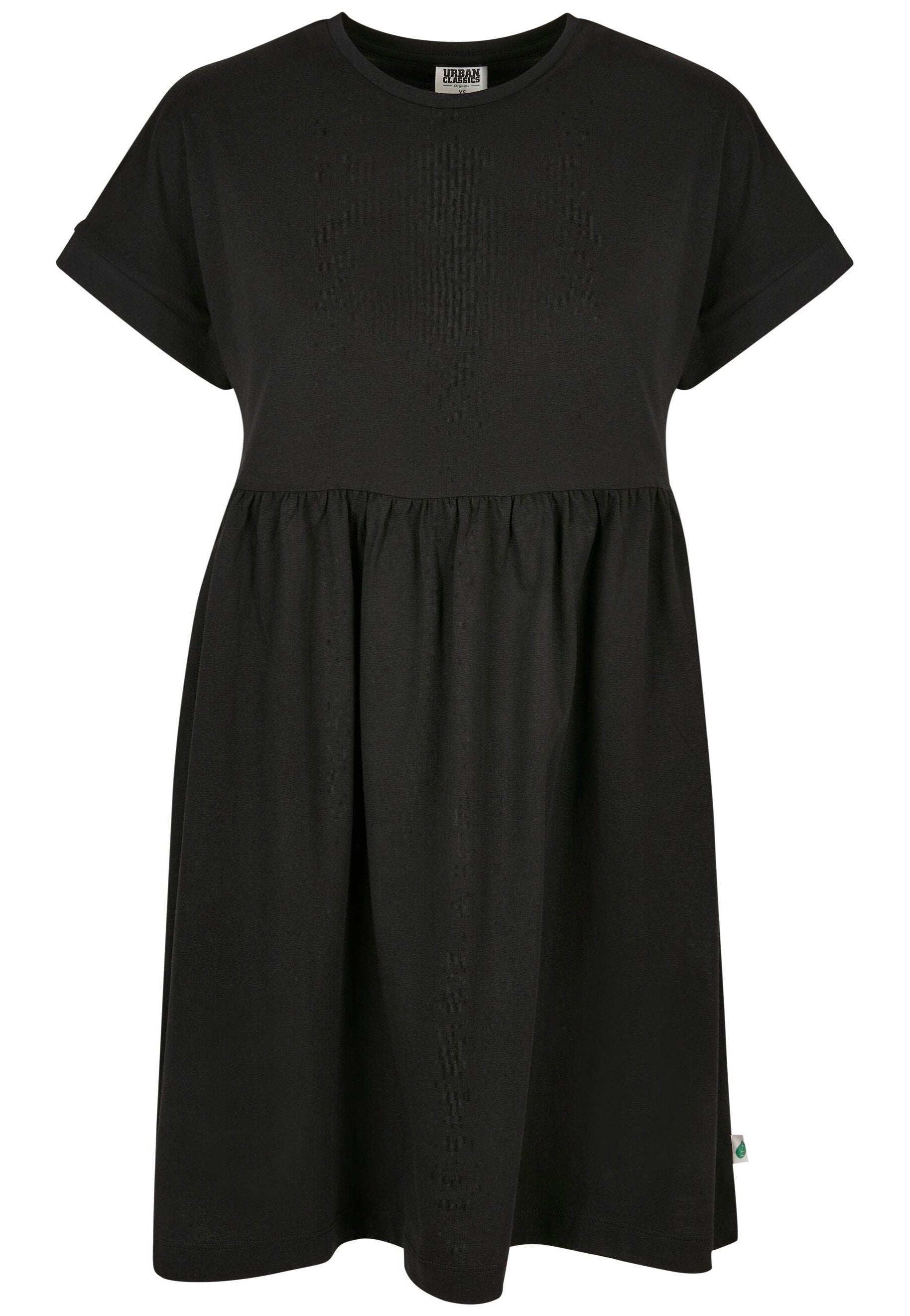 Urban Classics - Ladies Organic Empire Valance Tee Black - Dress | Women-Image