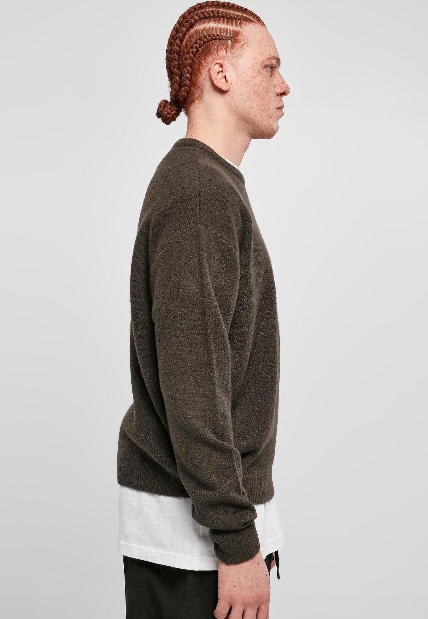 Urban Classics - Oversized Chunky Blackbird - Pullover | Men-Image