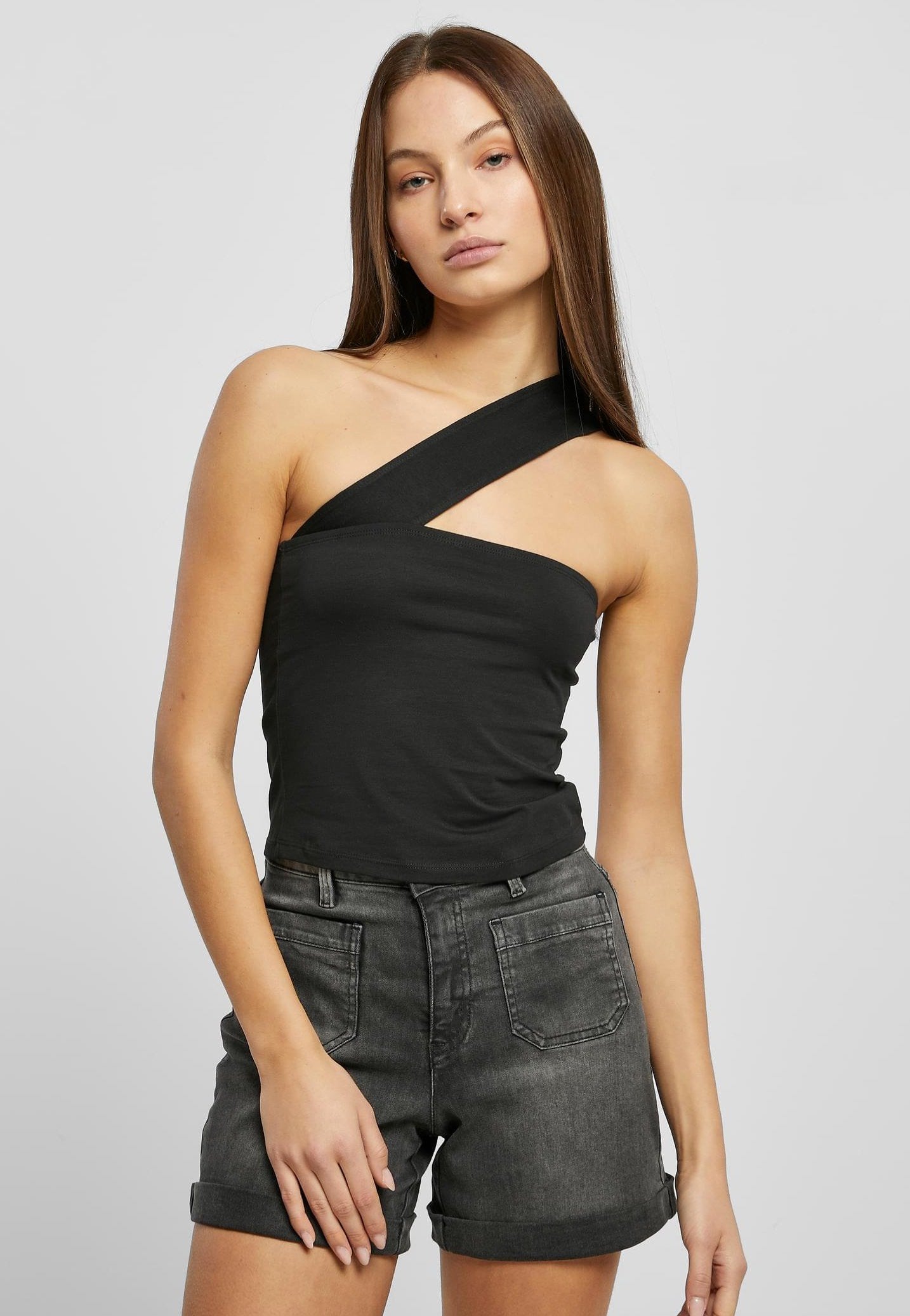 Urban Classics - Ladies One Strap Black - Top | Women-Image