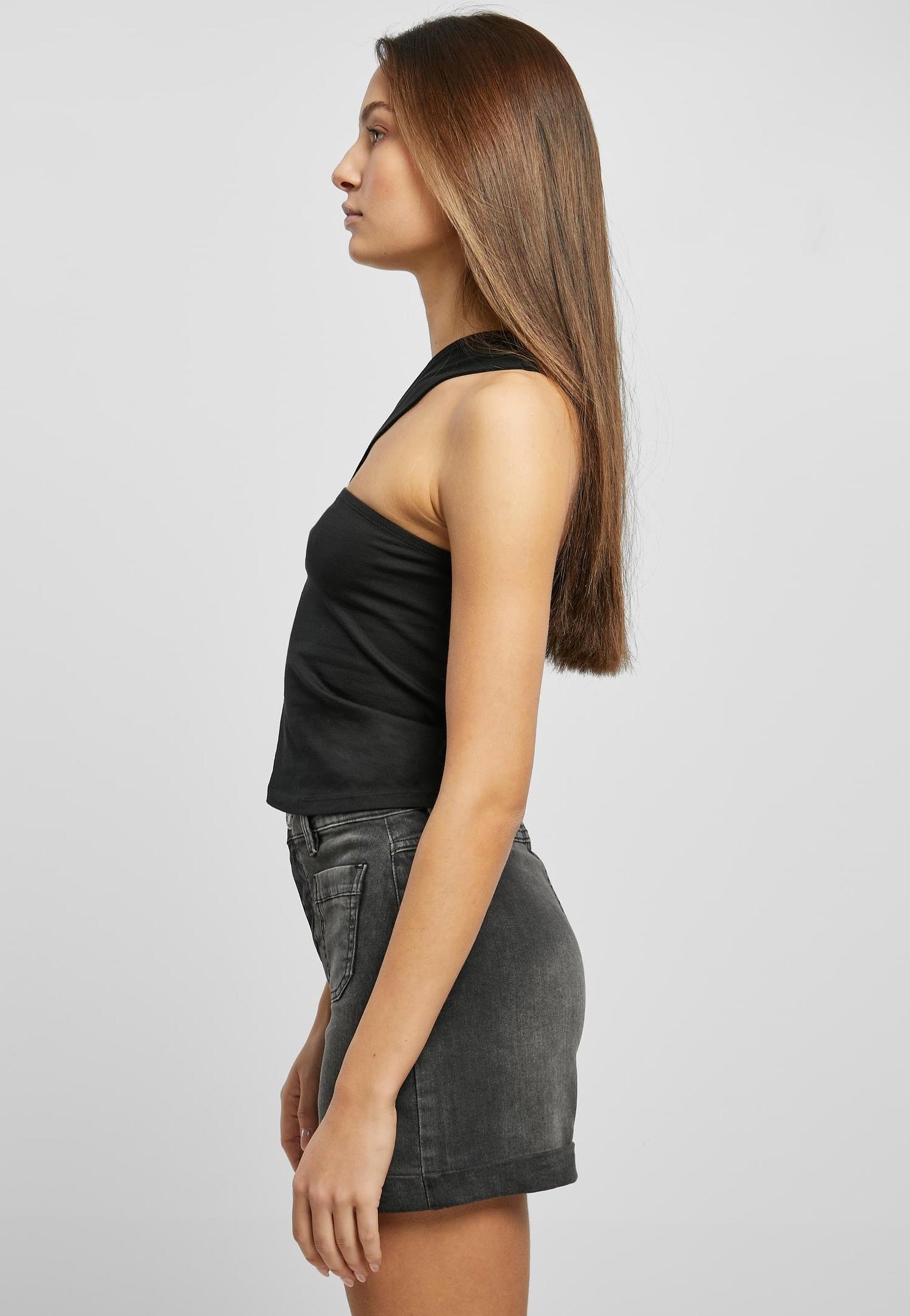 Urban Classics - Ladies One Strap Black - Top | Women-Image