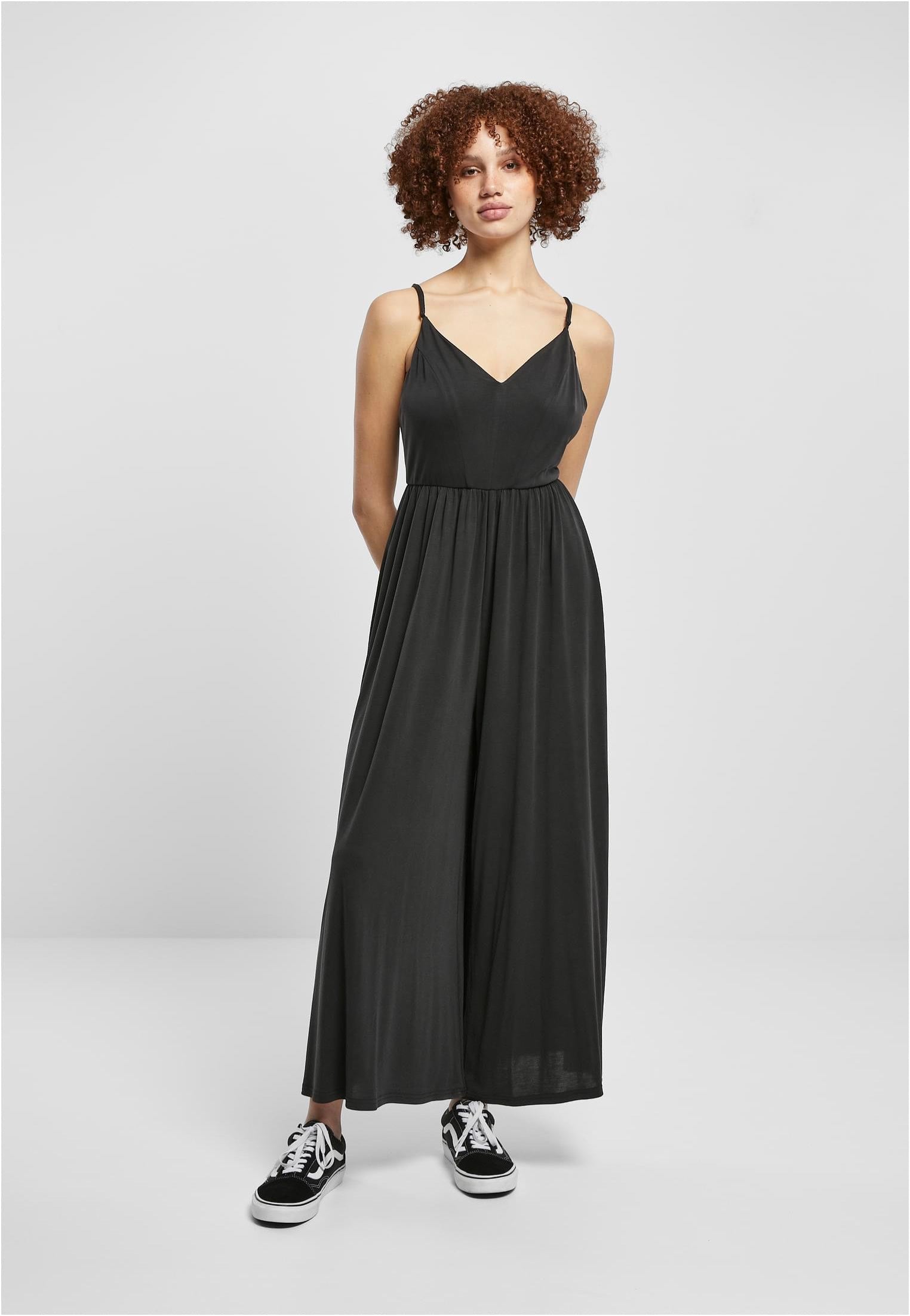 Urban Classics - Ladies Modal Spaghetti Black - Jumpsuit | Women-Image