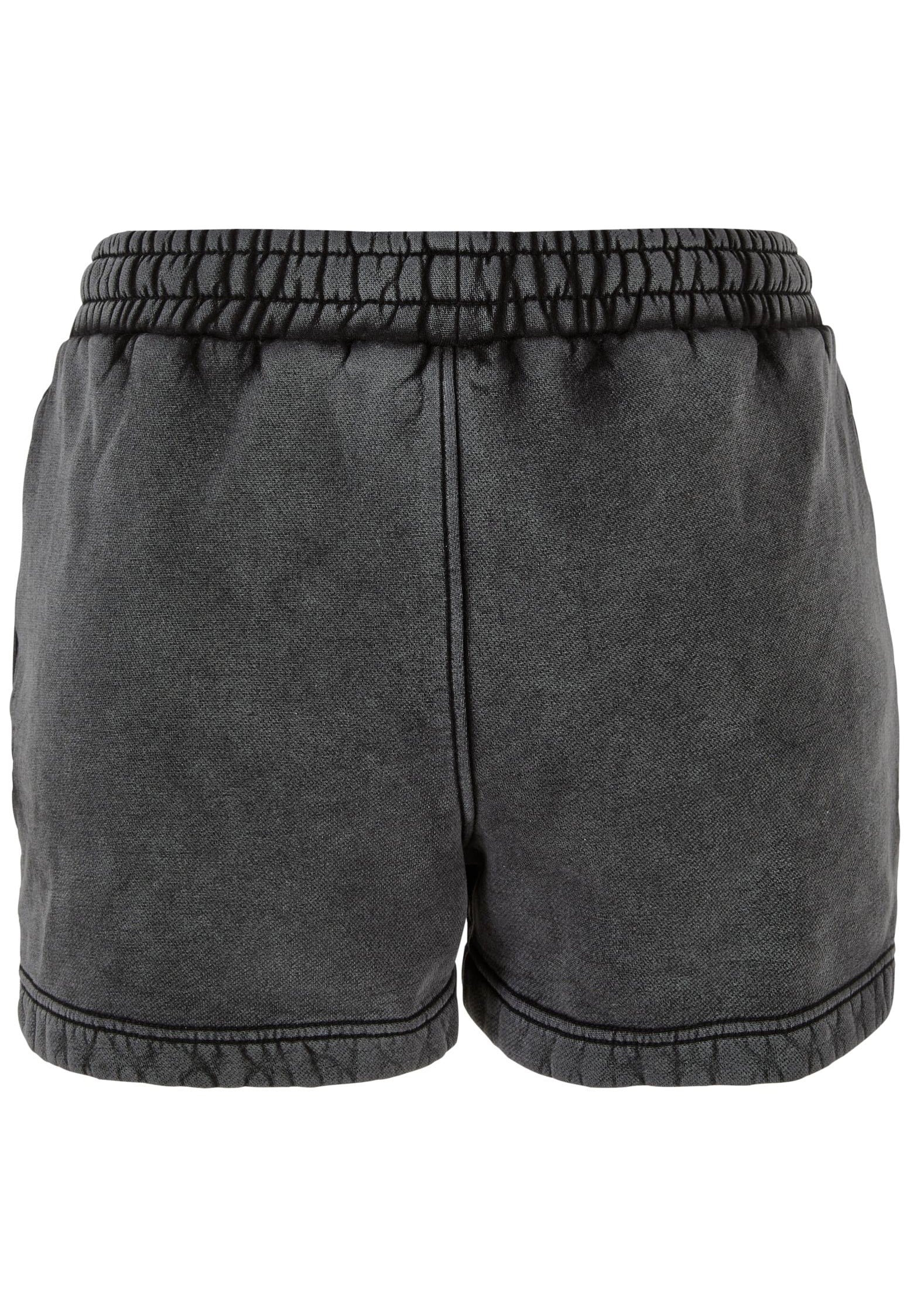 Urban Classics - Ladies Heavy Sand Washed Black - Shorts | Women-Image