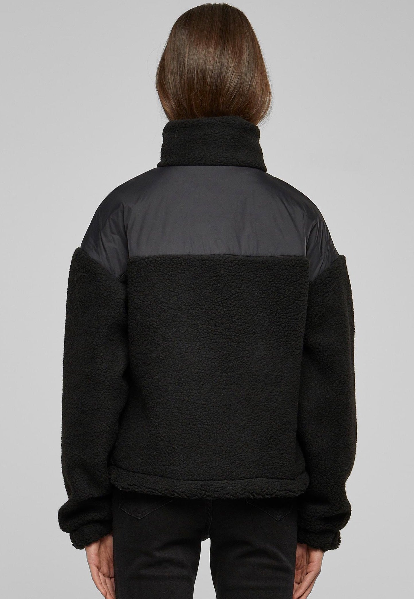 Urban Classics - Sherpa Mix Black - Jacket | Women-Image