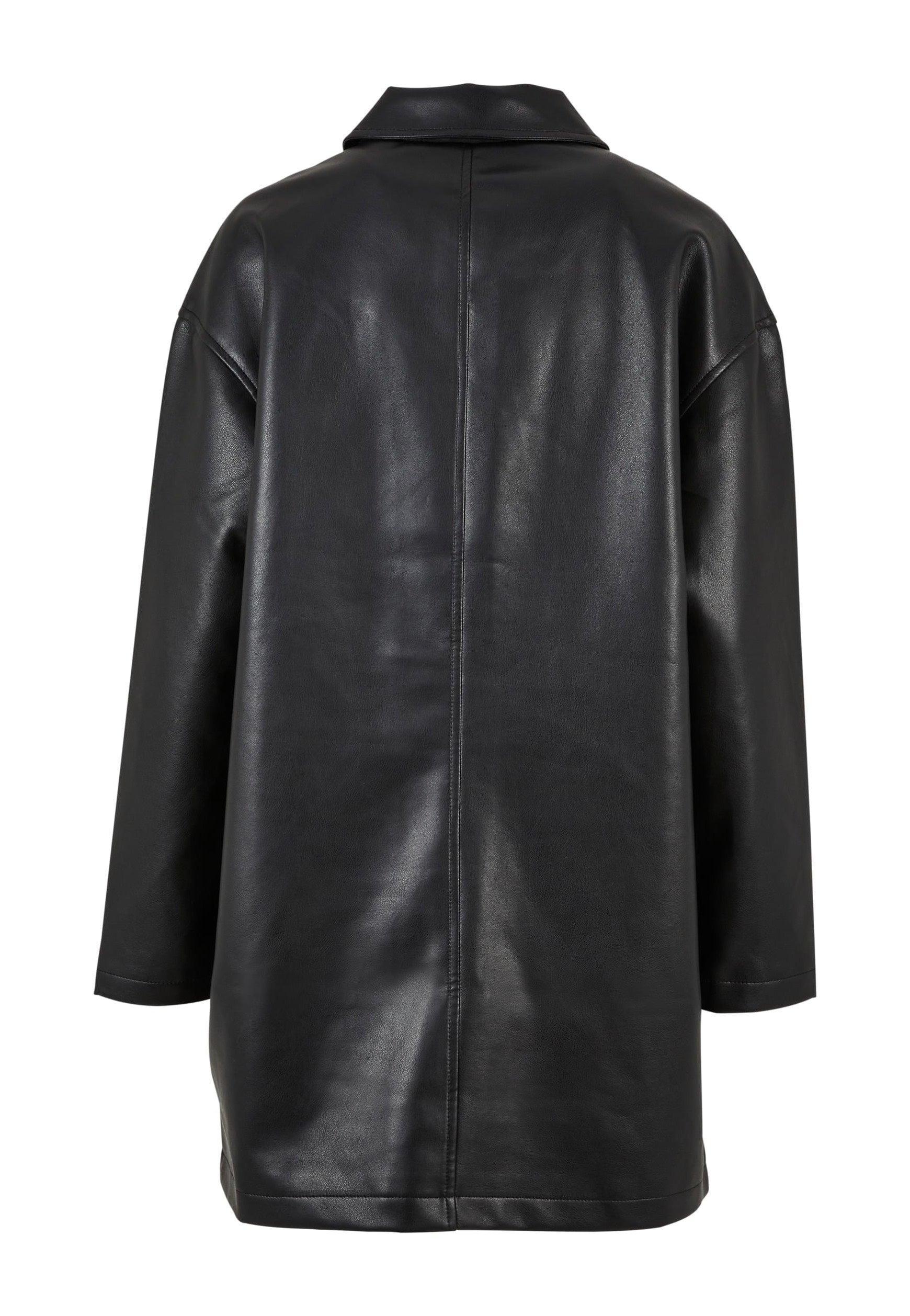 Urban Classics - Faux Leather Black - Leather Jacket | Women-Image