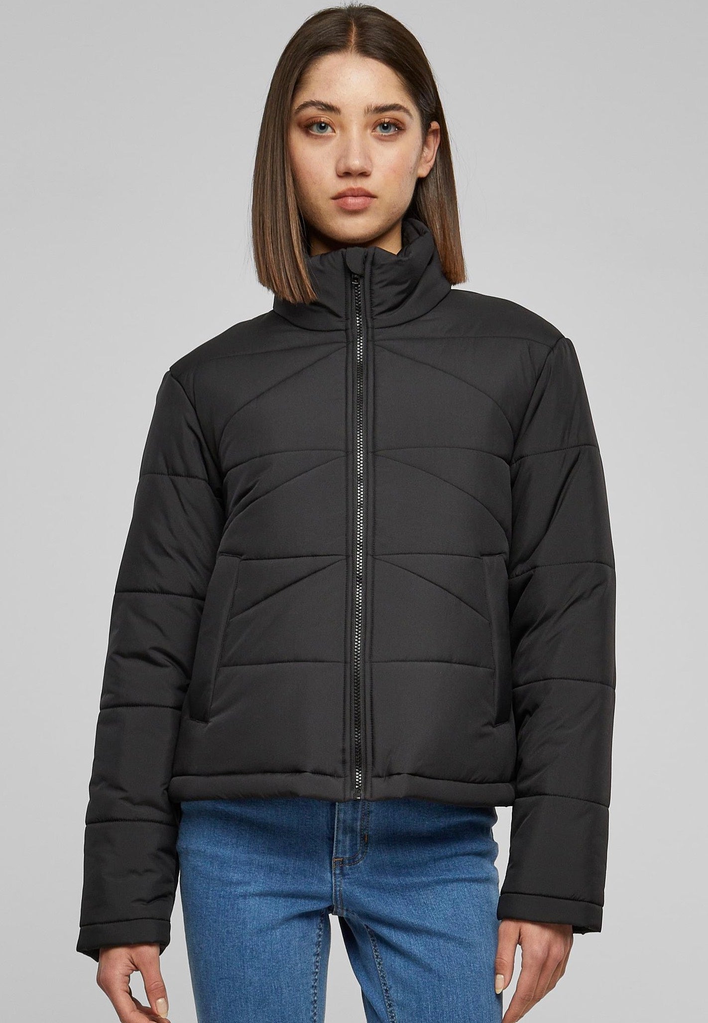 Urban Classics - Arrow Puffer Black - Jacket | Women-Image