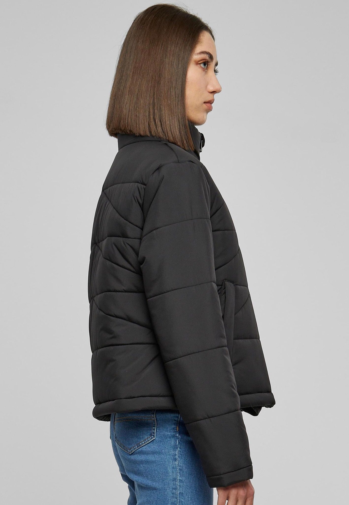 Urban Classics - Arrow Puffer Black - Jacket | Women-Image