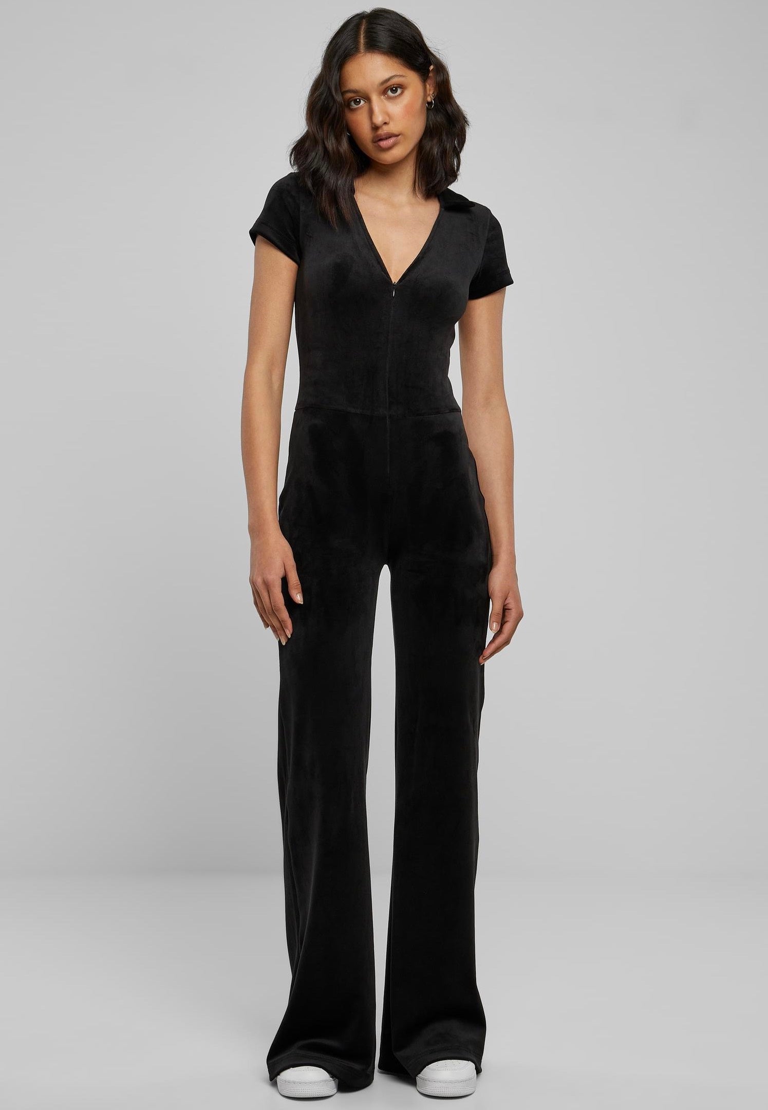 Urban Classics - Velvet Black - Jumpsuit | Women-Image