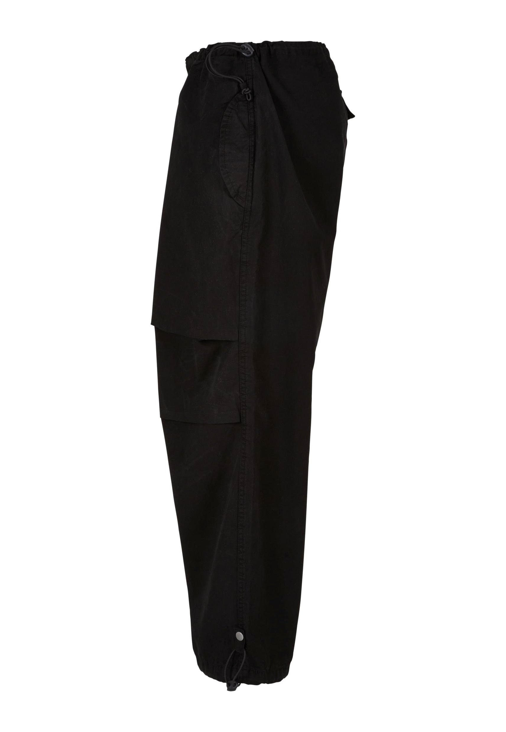 Urban Classics - Cotton Parachute Black - Pants | Women-Image