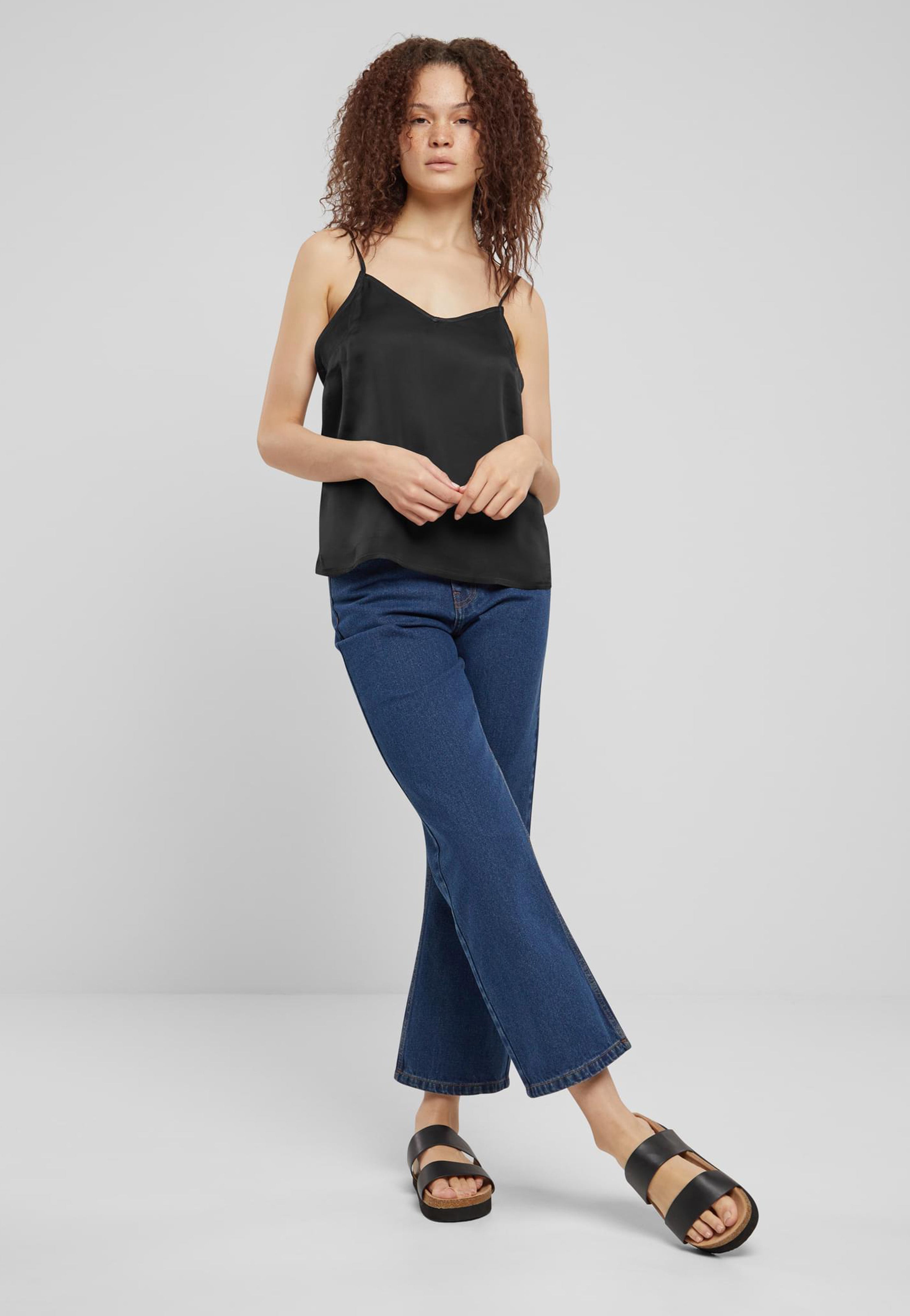 Urban Classics - Ladies Viscose Satin Slip Black - Top | Women-Image