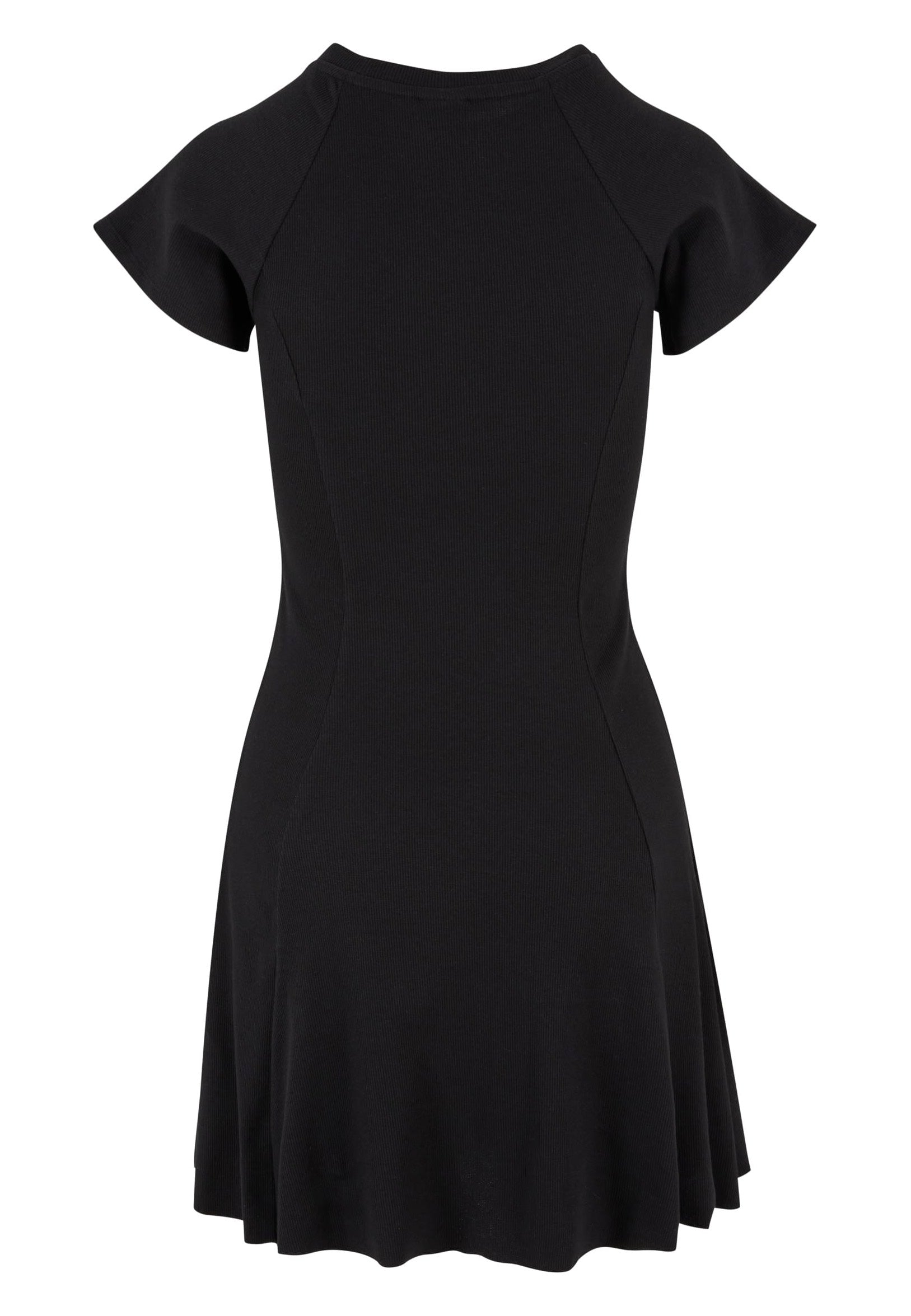 Urban Classics - Ladies Skater Rib Black - Dress | Women-Image