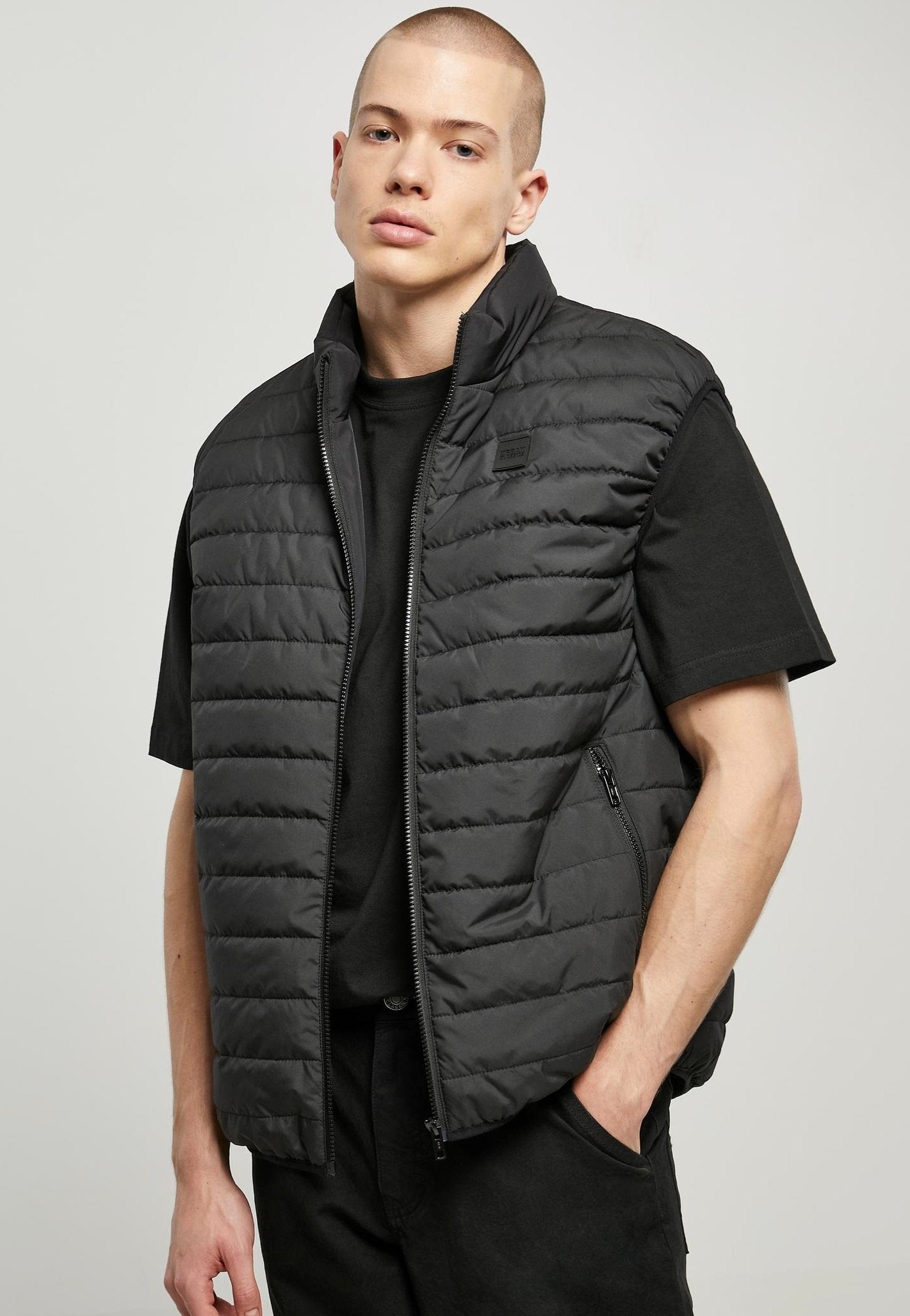 Urban Classics - Light Bubble Black - Vest | Men-Image