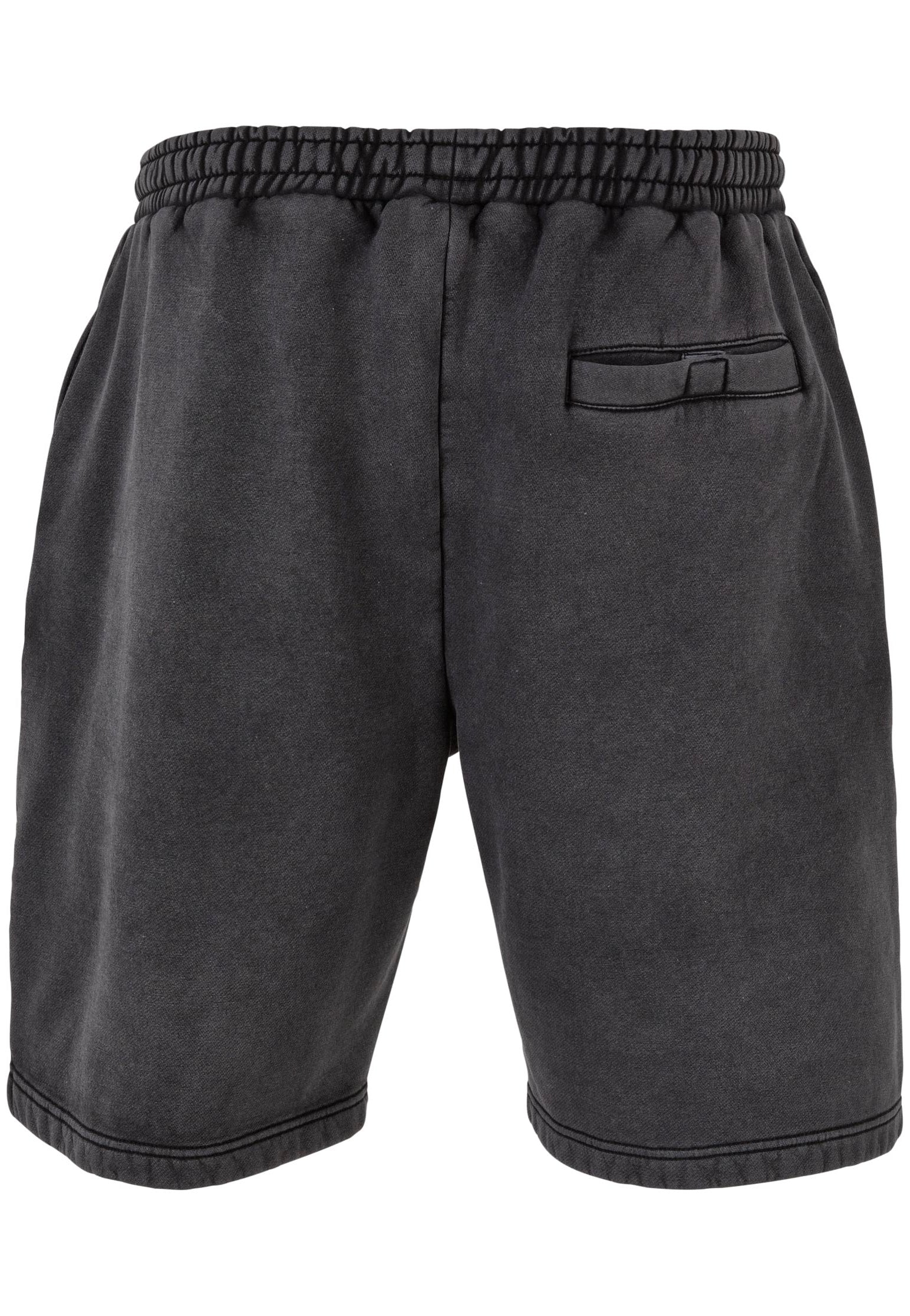 Urban Classics - Heavy Sand Washed Black - Shorts | Men-Image