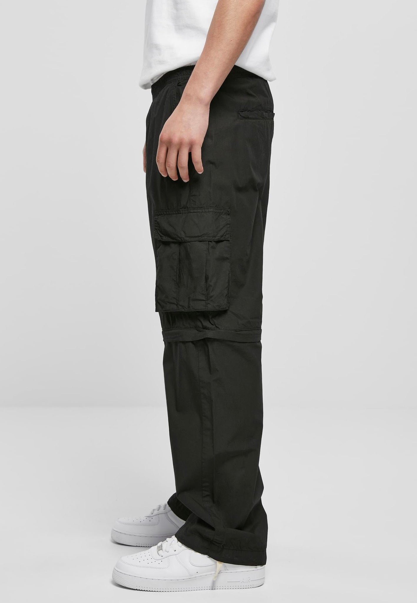 Urban Classics - Zip Away Black - Pants | Men-Image