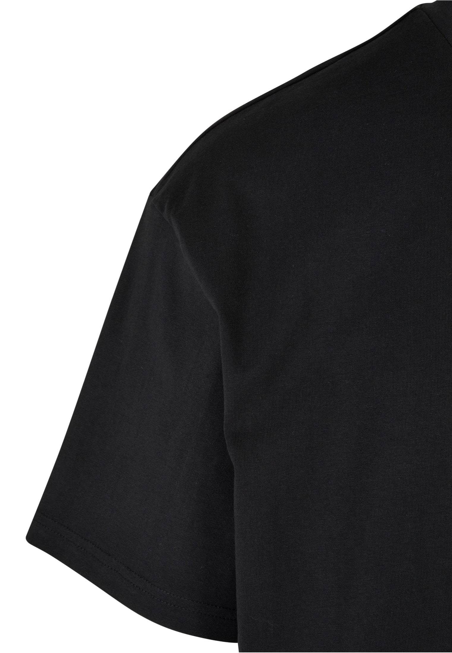 Urban Classics - Oversized Mid Embroidery Black - T-Shirt | Men-Image