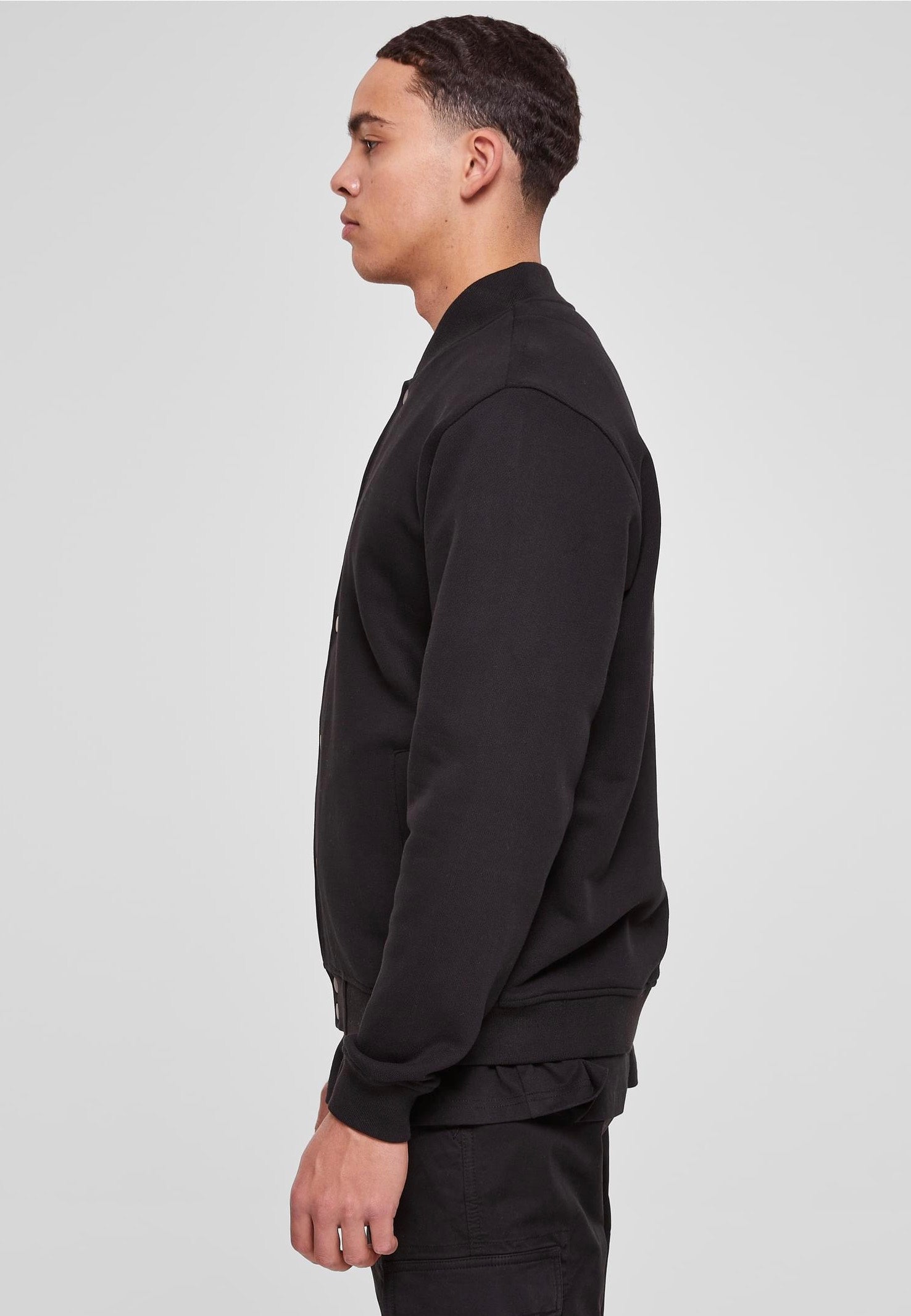 Urban Classics - Ultra Heavy Solid Black - College Jacket | Men-Image