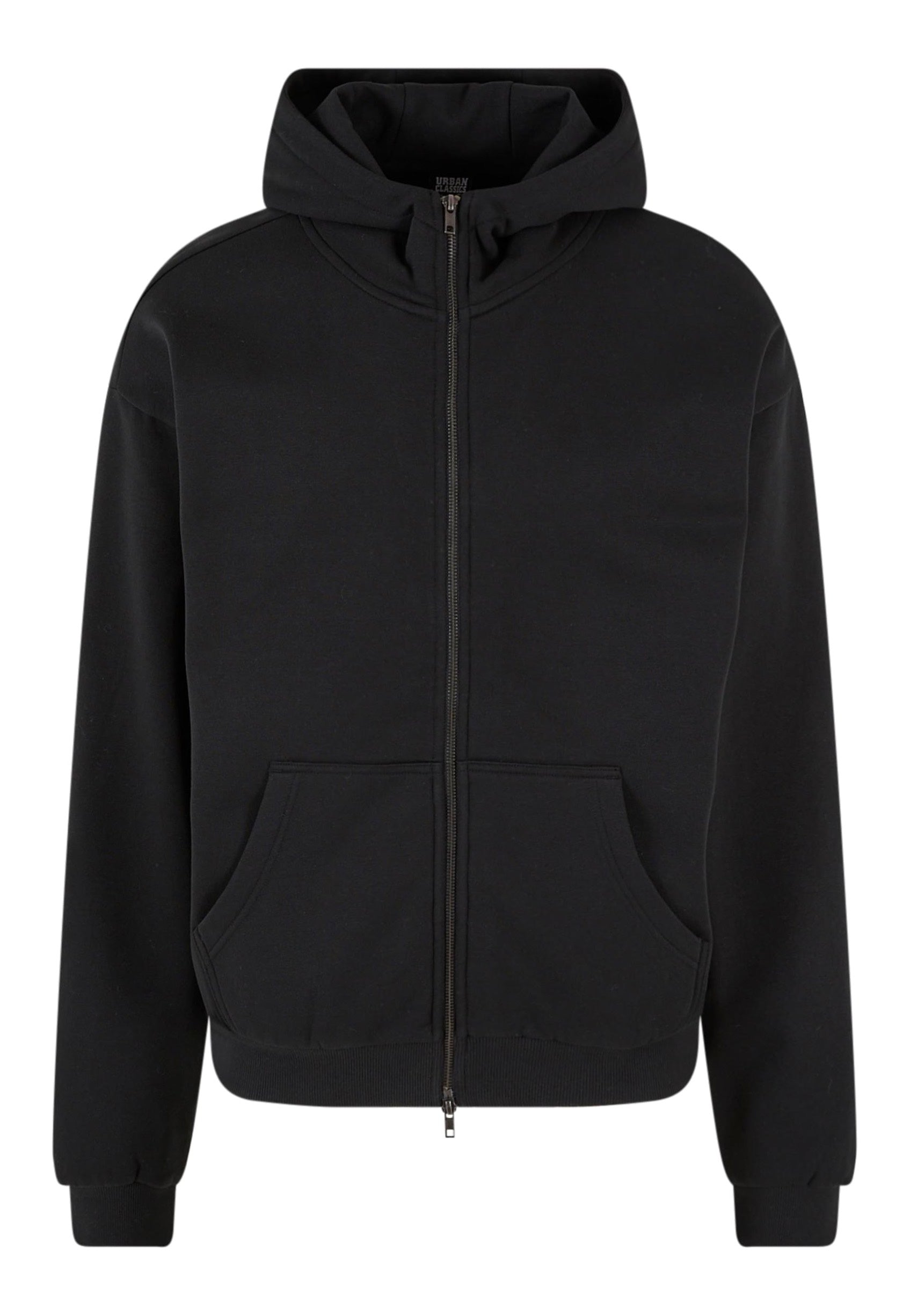 Urban Classics - High Neck Zip Black - Zipper | Men-Image