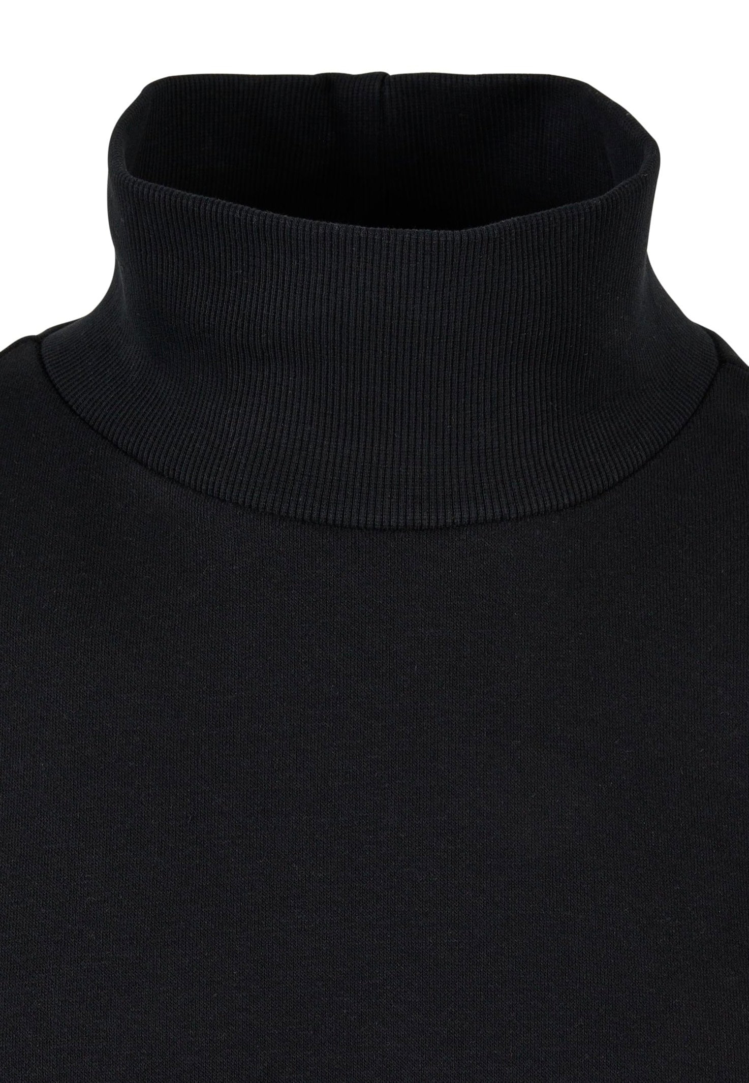 Urban Classics - High Rib Neck Black - Sweater | Men-Image