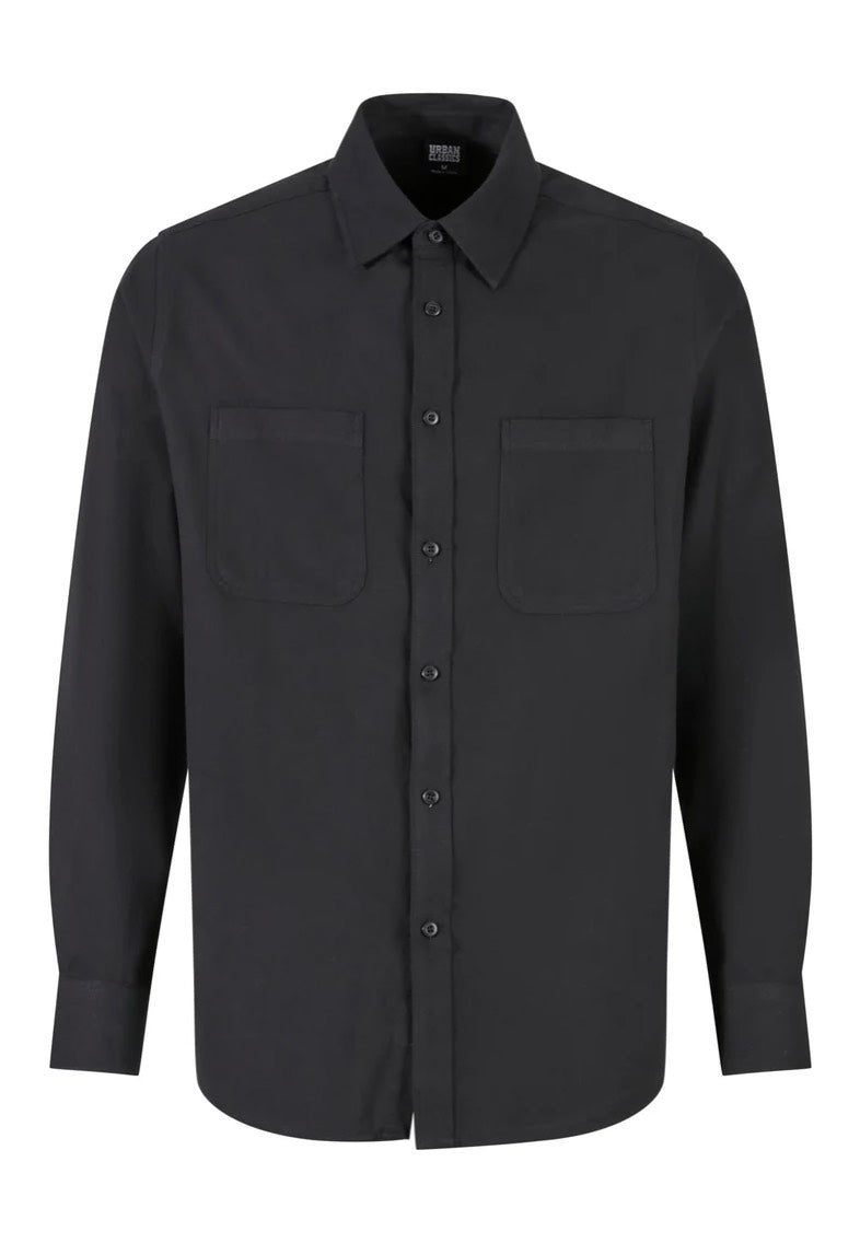 Urban Classics - Flanell Black - Shirt | Men-Image