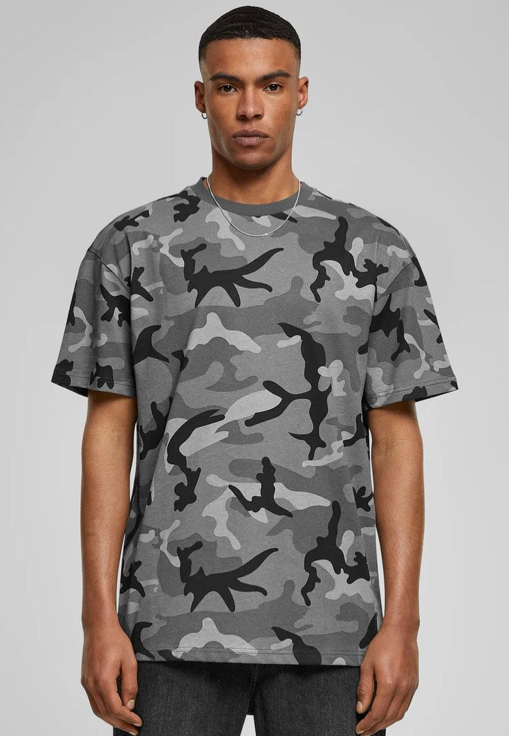 Urban Classics - Heavy Oversized Dark Camo - T-Shirt | Men-Image