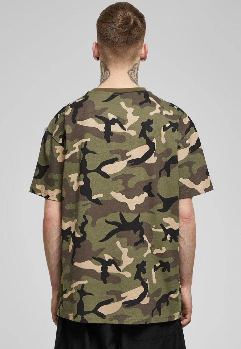 Urban Classics - Heavy Oversized Woodcamo - T-Shirt | Men-Image