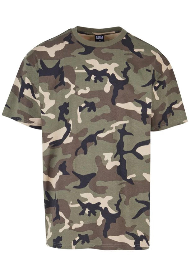 Urban Classics - Heavy Oversized Woodcamo - T-Shirt | Men-Image