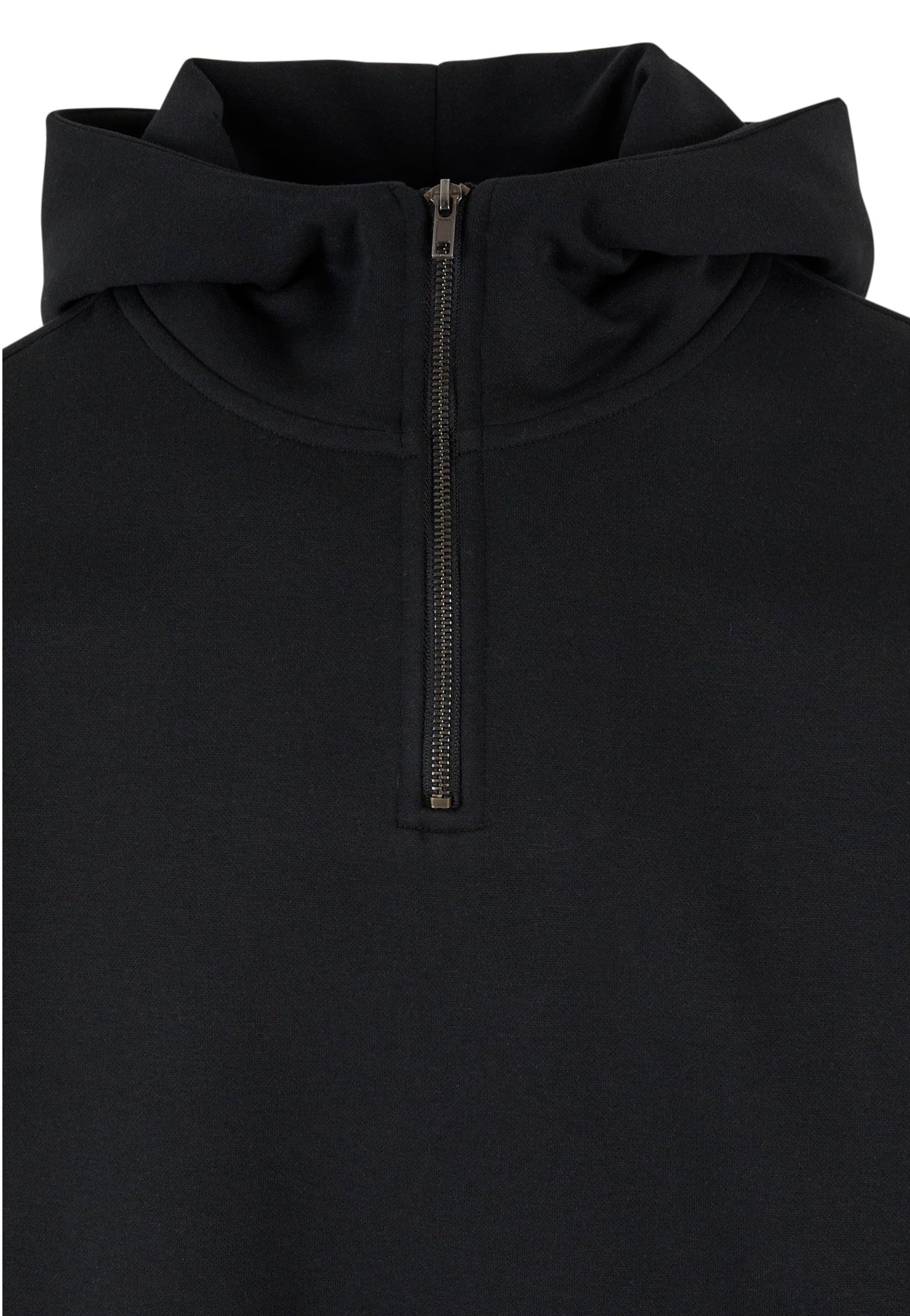 Urban Classics - Zipped High Neck Black - Hoodie | Men-Image