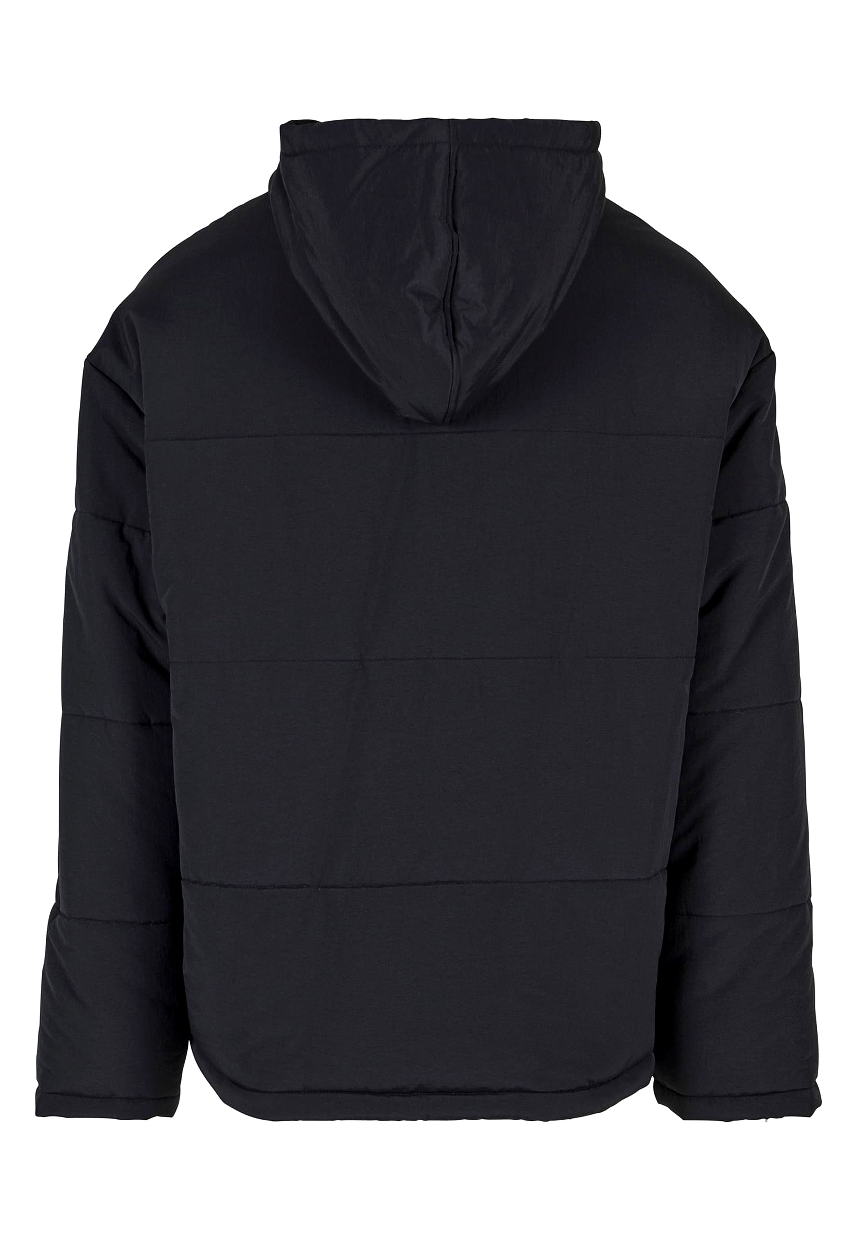 Urban Classics - Hooded Block Puffer Black - Jacket | Men-Image