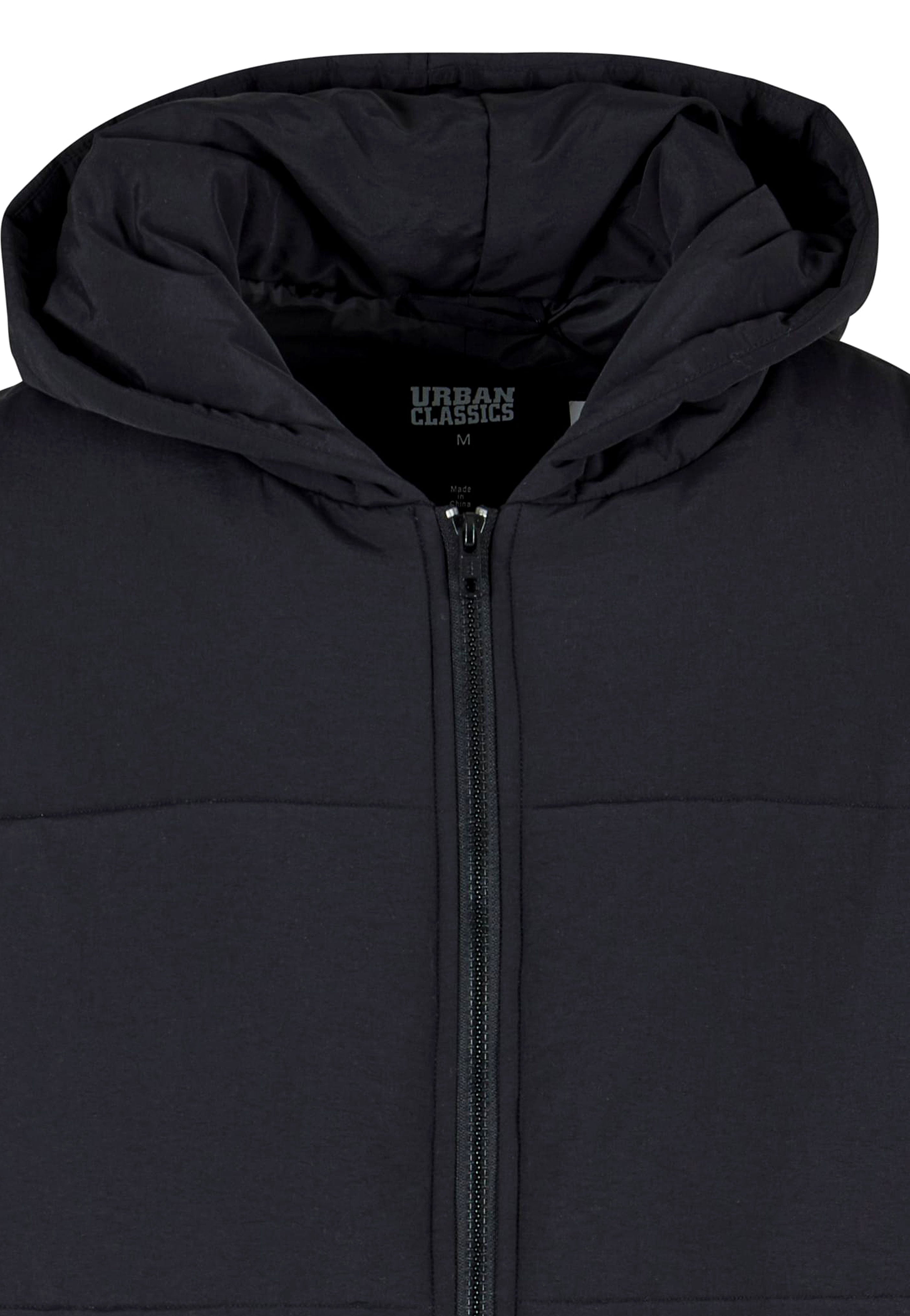 Urban Classics - Hooded Block Puffer Black - Jacket | Men-Image