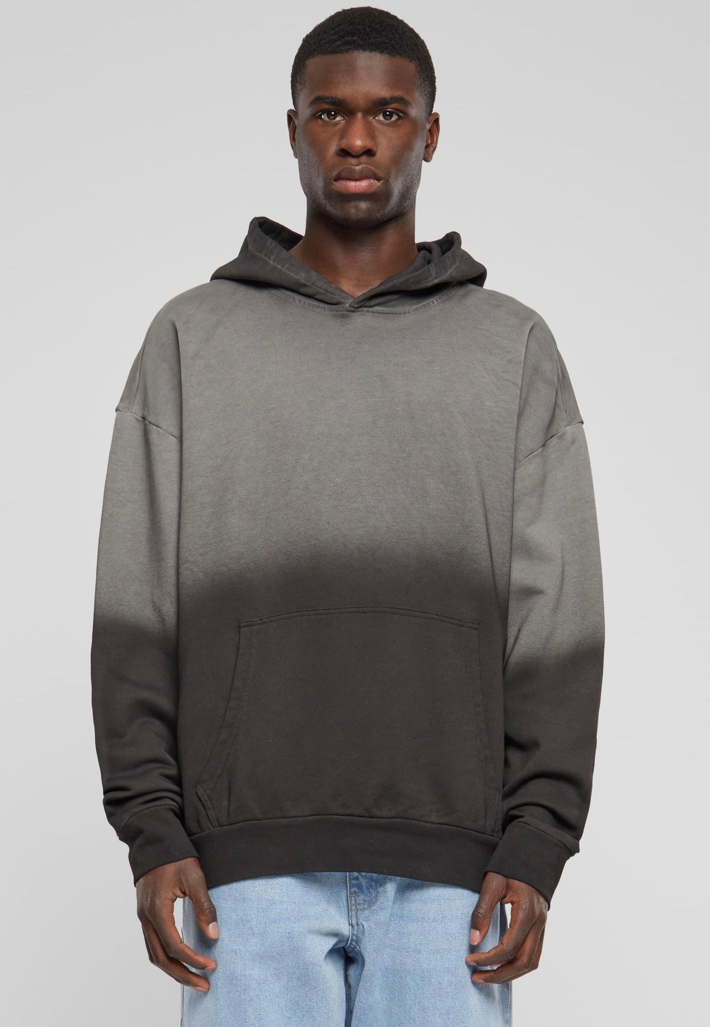 Urban Classics - Sun Bleached Black - Hoodie | Men-Image