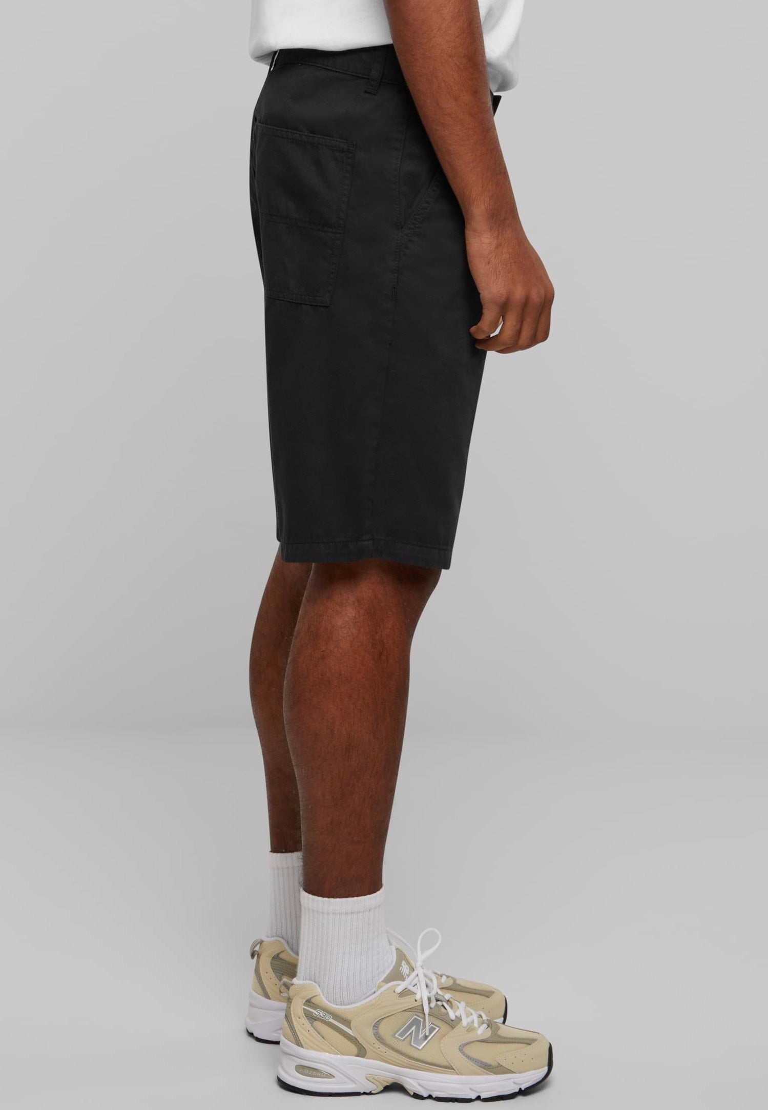 Urban Classics - Organic Skater Chino Black - Shorts | Men-Image