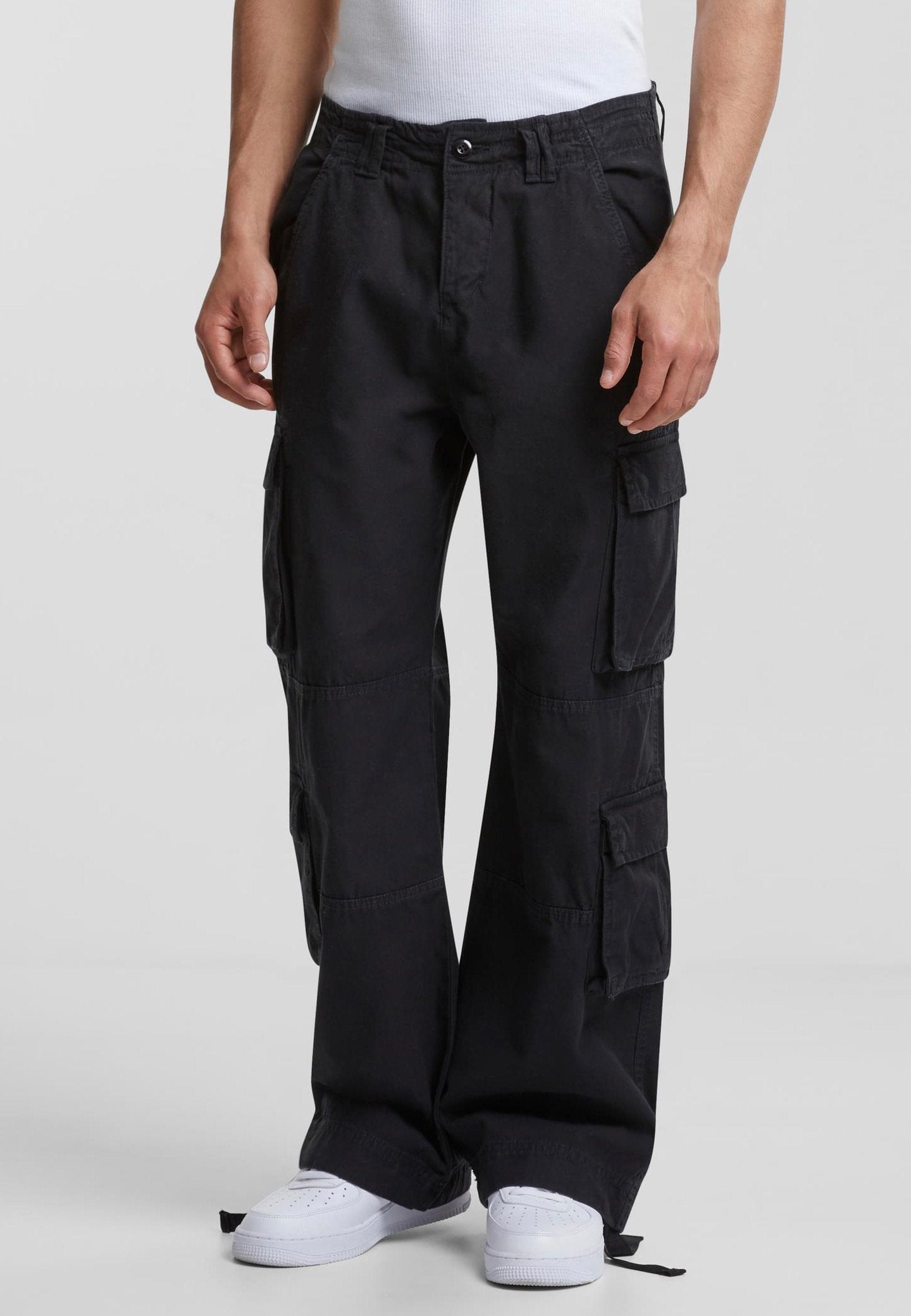 Urban Classics - Double Cargo Black - Pants | Men-Image