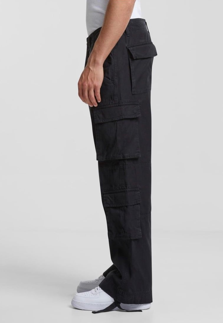 Urban Classics - Double Cargo Black - Pants | Men-Image