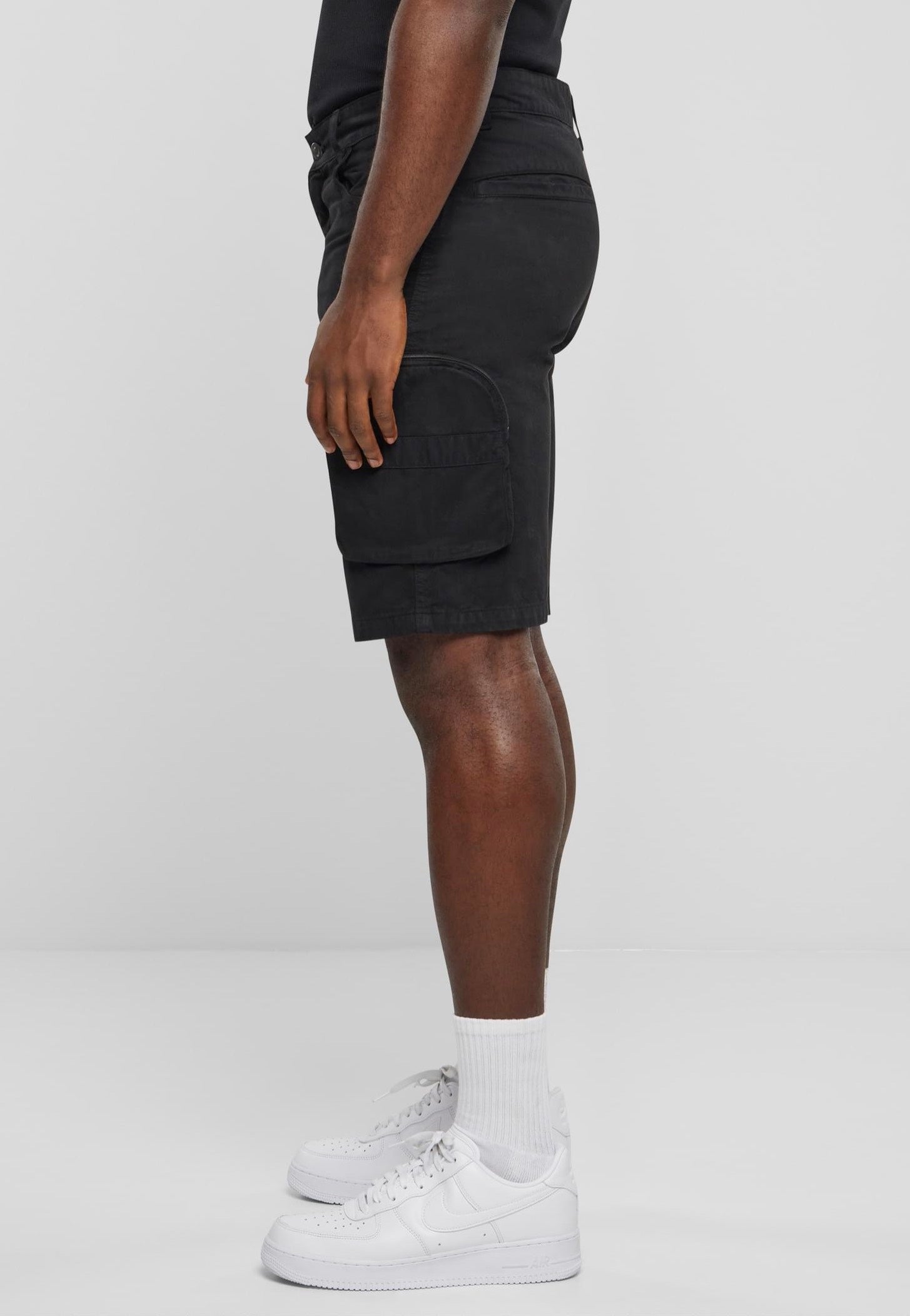 Urban Classics - Baggy Cargo Black - Shorts | Men-Image