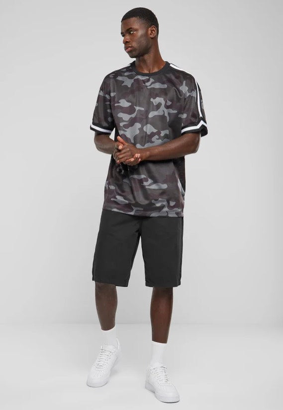 Urban Classics - Oversized Mesh Darkcamo - T-Shirt | Men-Image