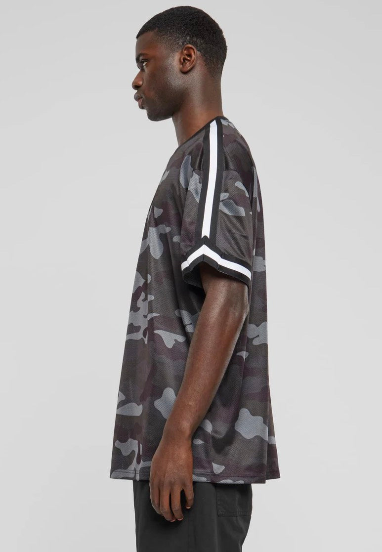 Urban Classics - Oversized Mesh Darkcamo - T-Shirt | Men-Image