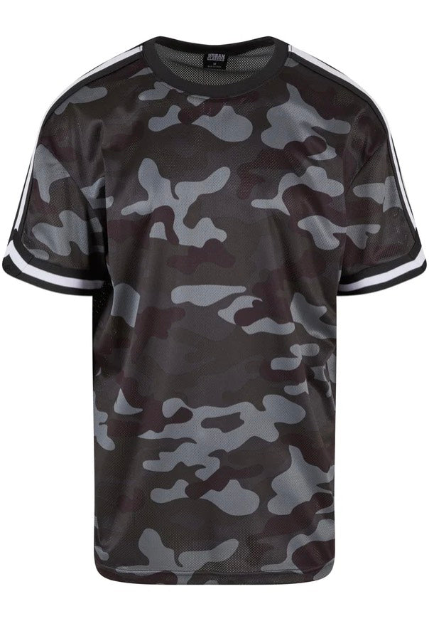 Urban Classics - Oversized Mesh Darkcamo - T-Shirt | Men-Image