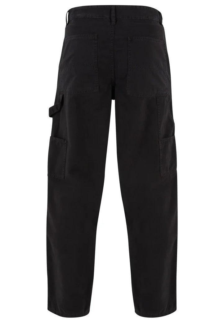 Urban Classics - Twill Double Knee Black - Pants | Men-Image