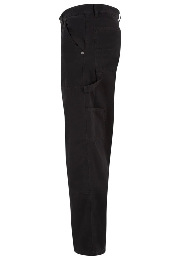 Urban Classics - Twill Double Knee Black - Pants | Men-Image