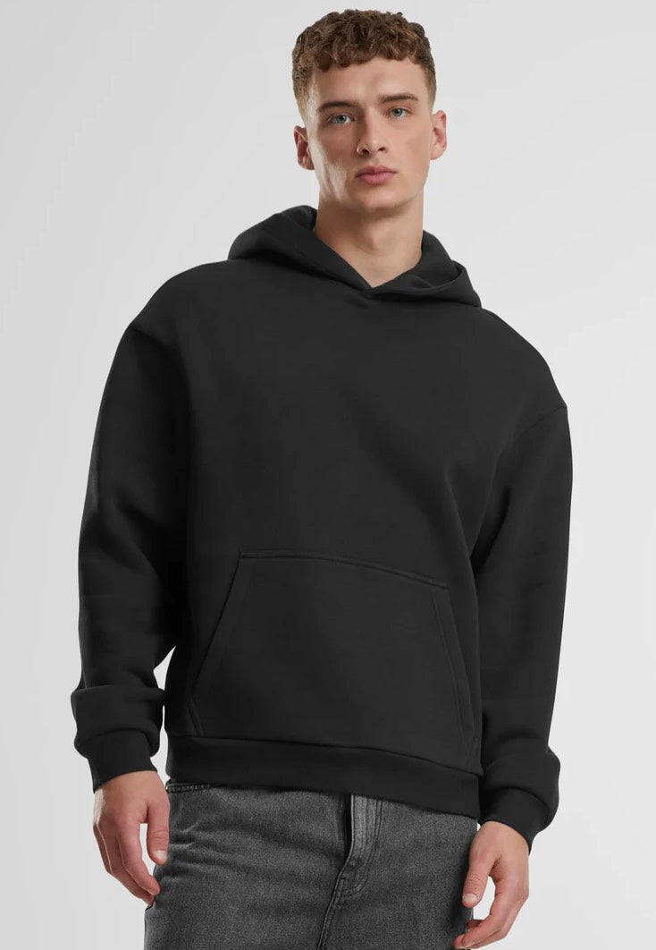 Urban Classics - Fluffy Black - Hoodie | Men-Image