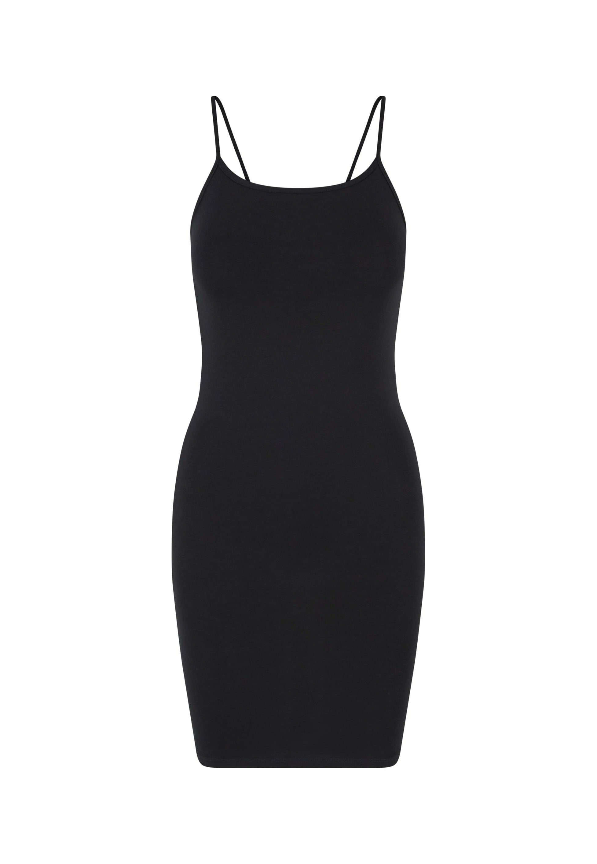 Urban Classics - Ladies Stretch Jersey Slim Black - Dress | Women-Image