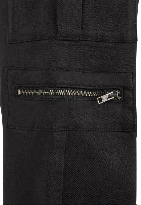 Urban Classics - Ladies Loose Utility Stretch Twill Black - Pants | Women-Image