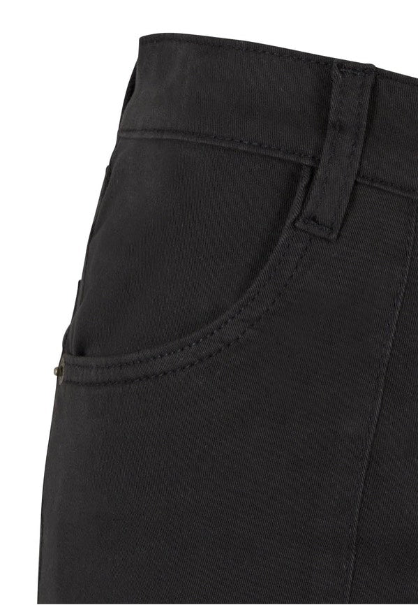 Urban Classics - Ladies Loose Utility Stretch Twill Black - Pants | Women-Image