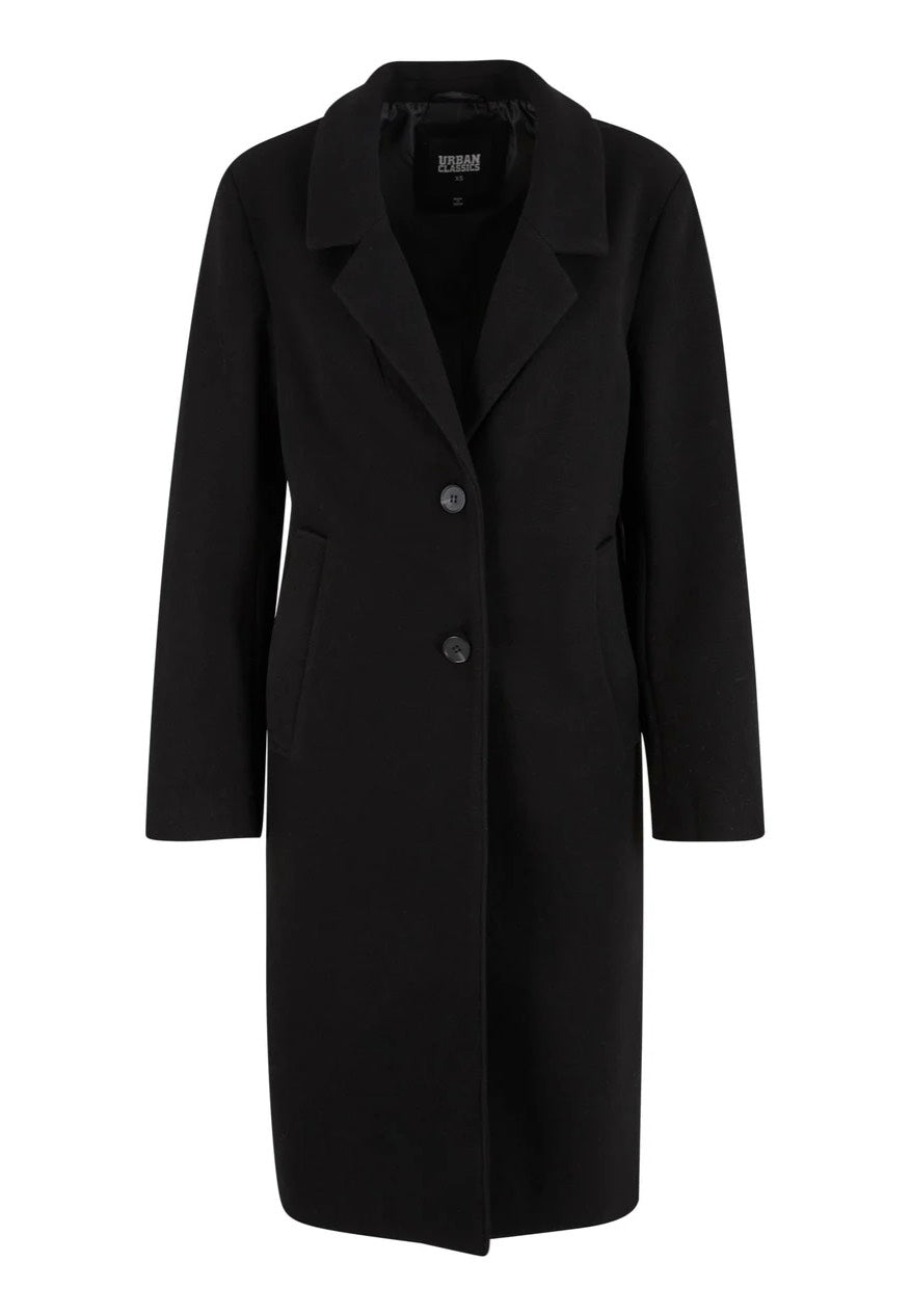 Urban Classics - Ladies Basic Black - Coat | Women-Image