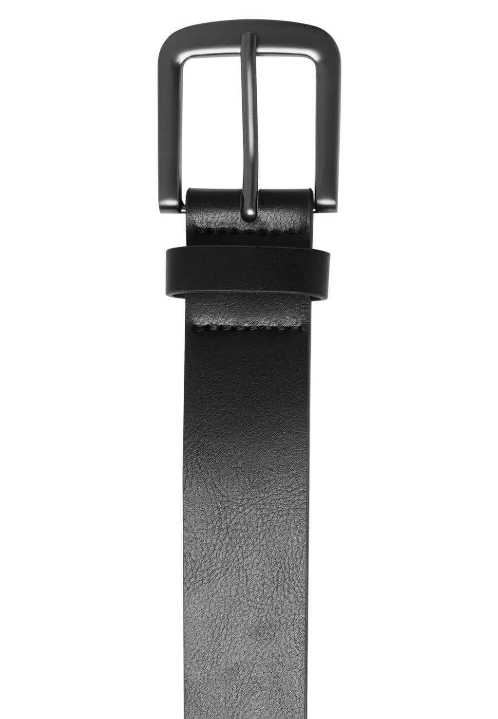 Urban Classics - Easy Synthetic Leather Black/Silver - Belt | Neutral-Image