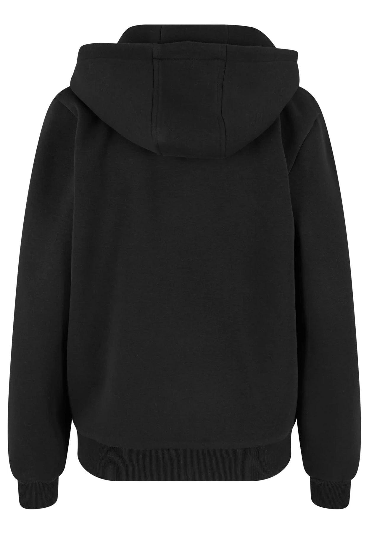 Urban Classics - Ladies Fluffy Zip Black - Zipper | Women-Image