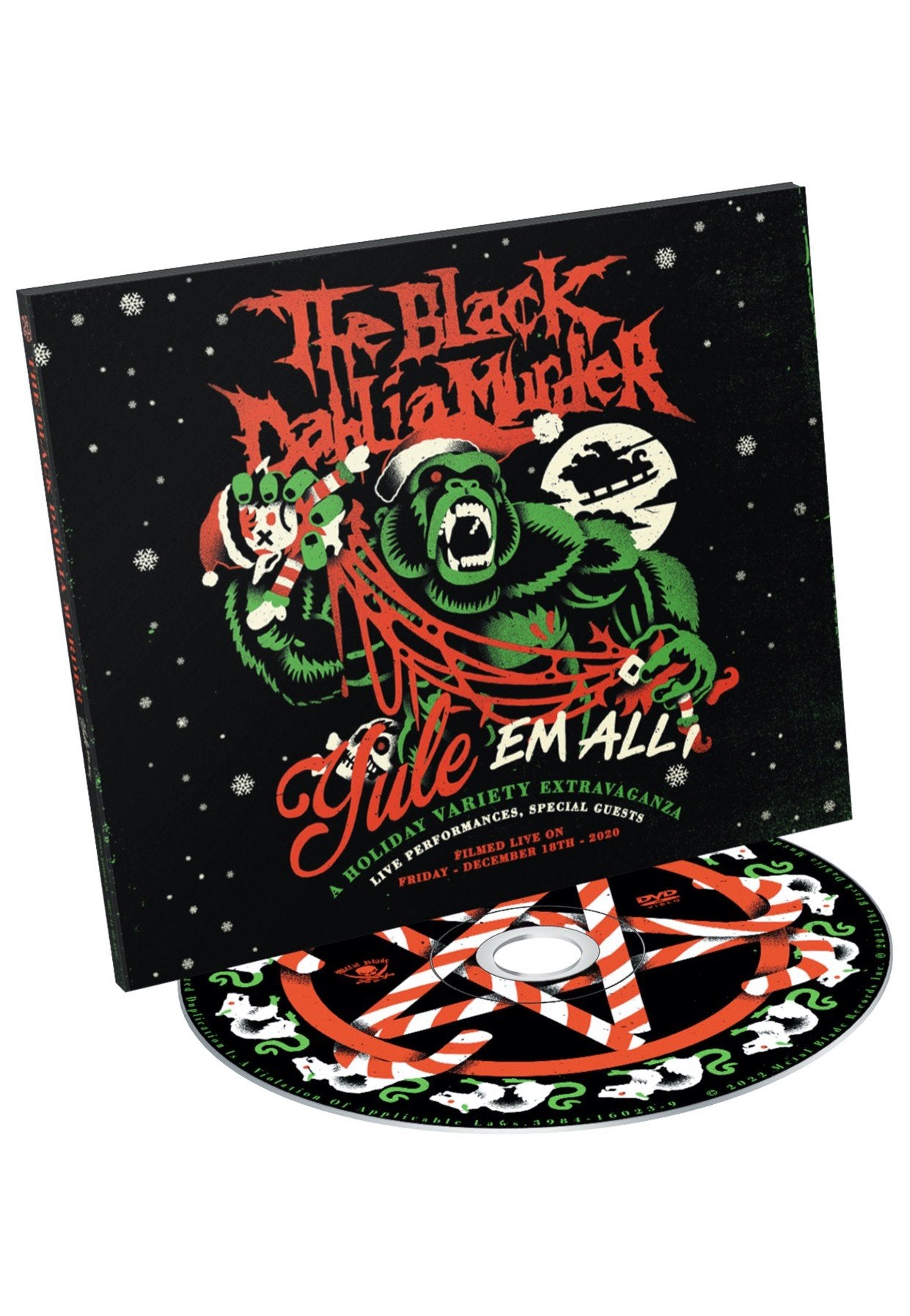 The Black Dahlia Murder - Yule 'Em All - Digipak DVD