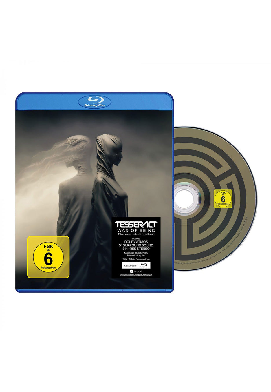 Tesseract - War Of Being - Blu Ray | Neutral-Image