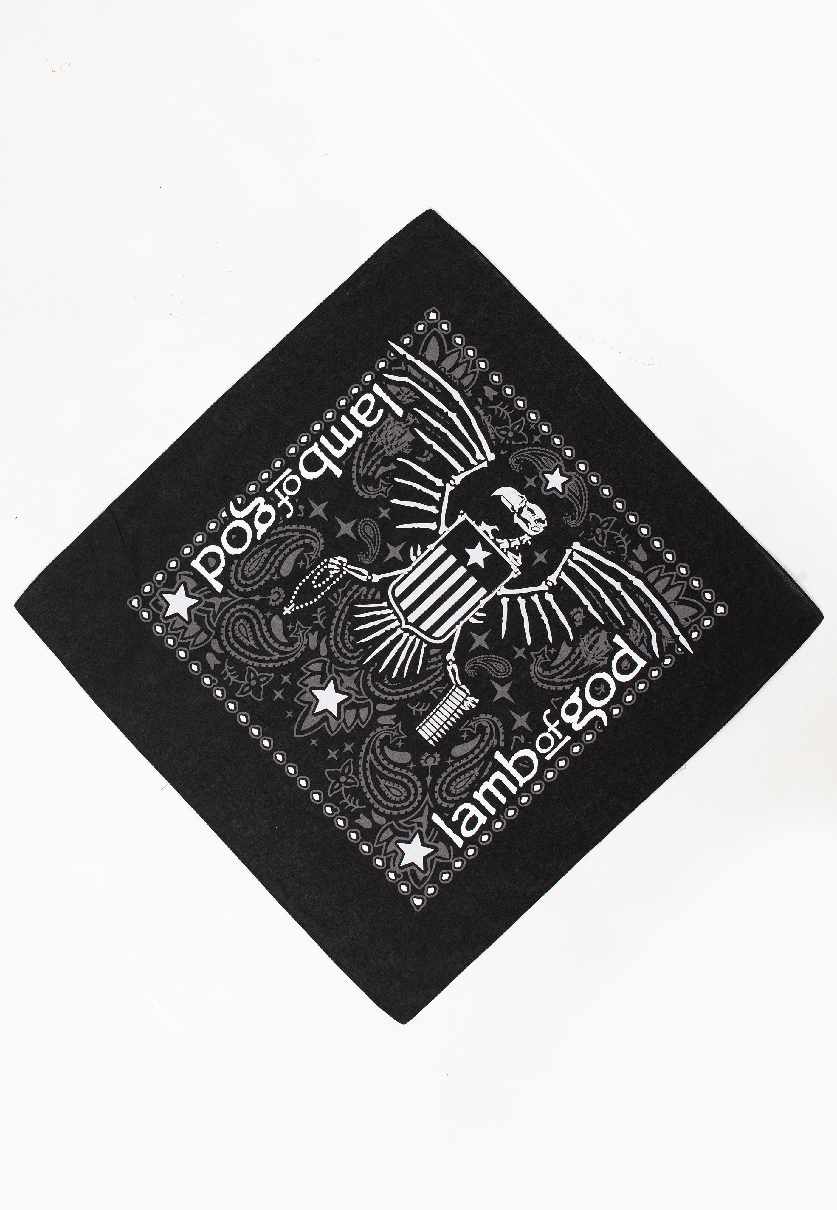 Lamb Of God - Skeleton Eagle - Bandana | Neutral-Image