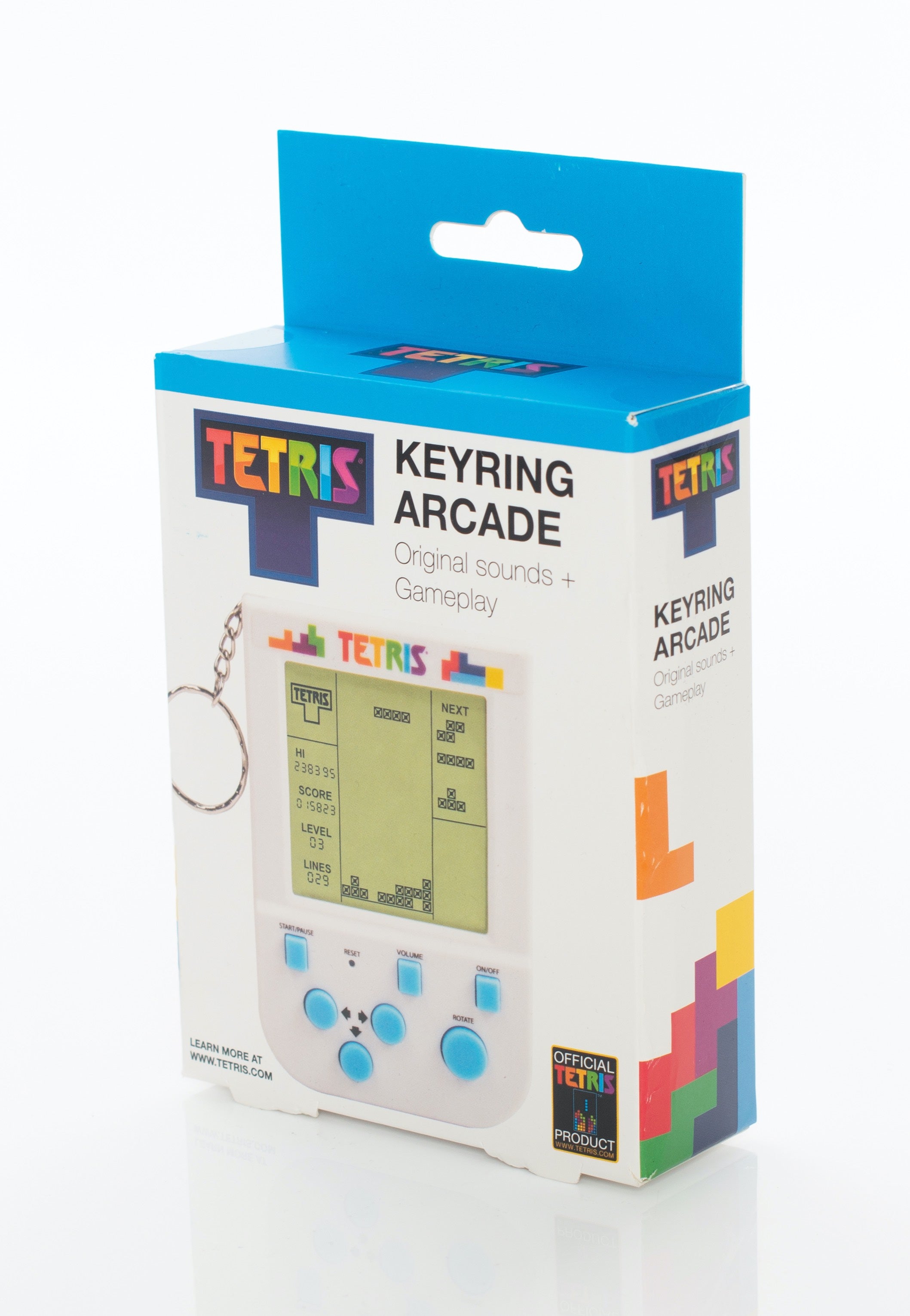 Tetris - Mini Retro Handheld Video Game - Keychain | Neutral-Image